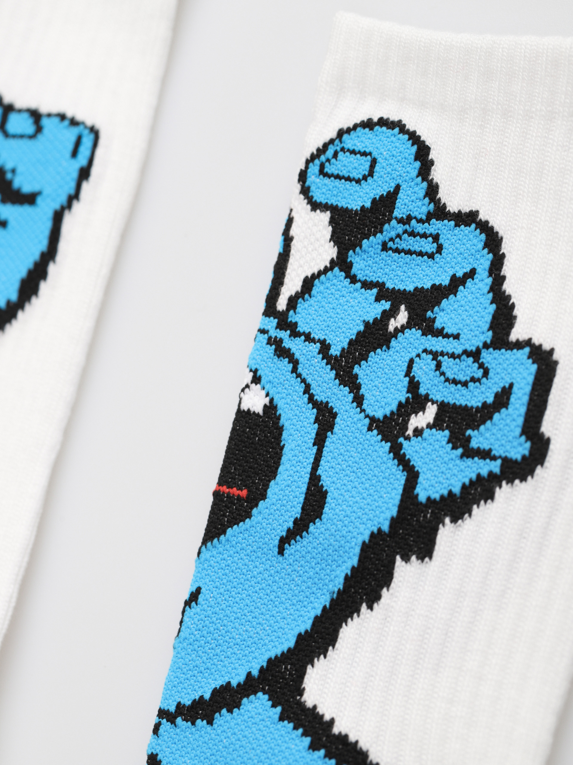 Santa Cruz Screaming Hand Socks (white)