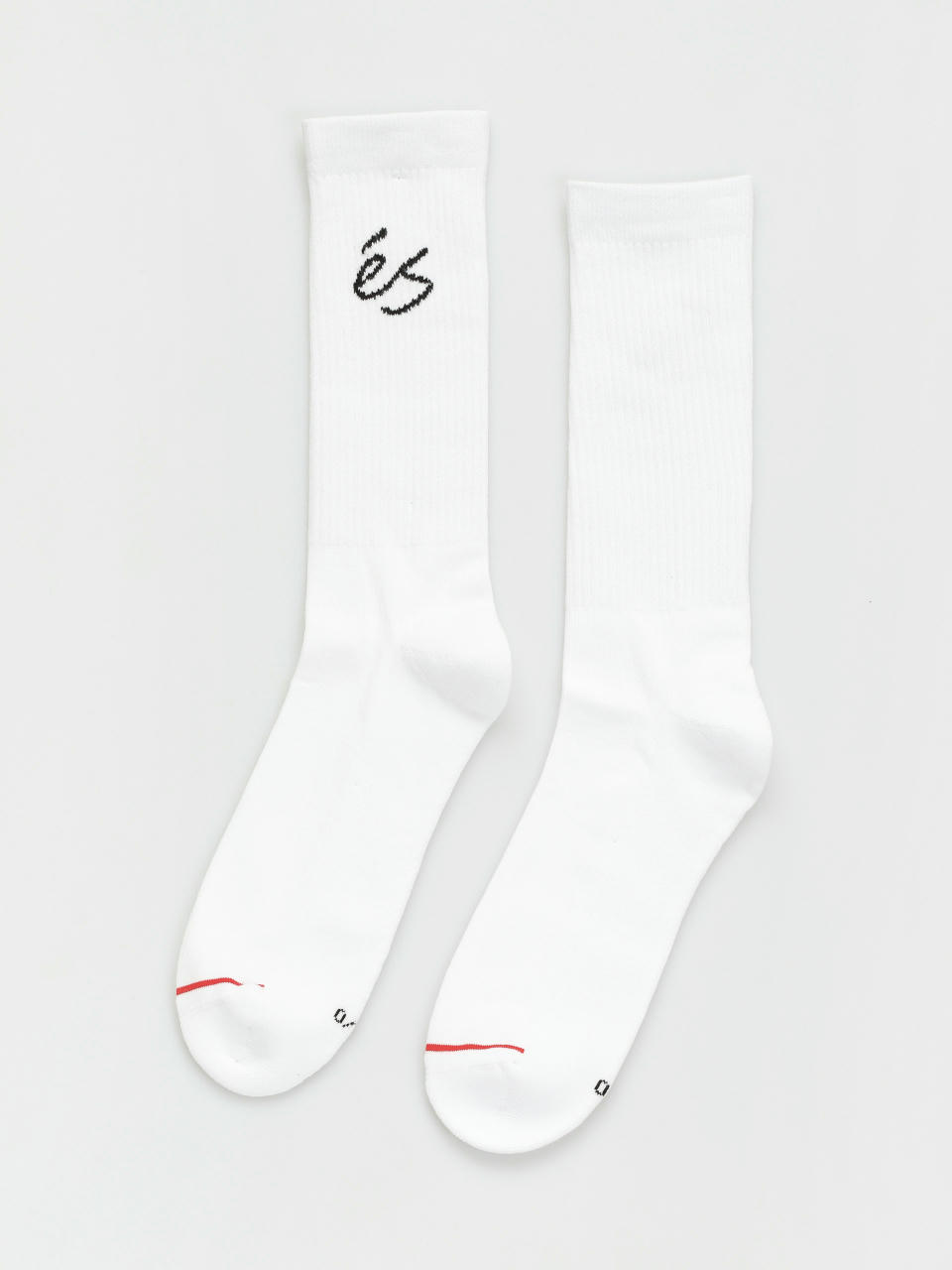 eS Socken Script Crew (white)