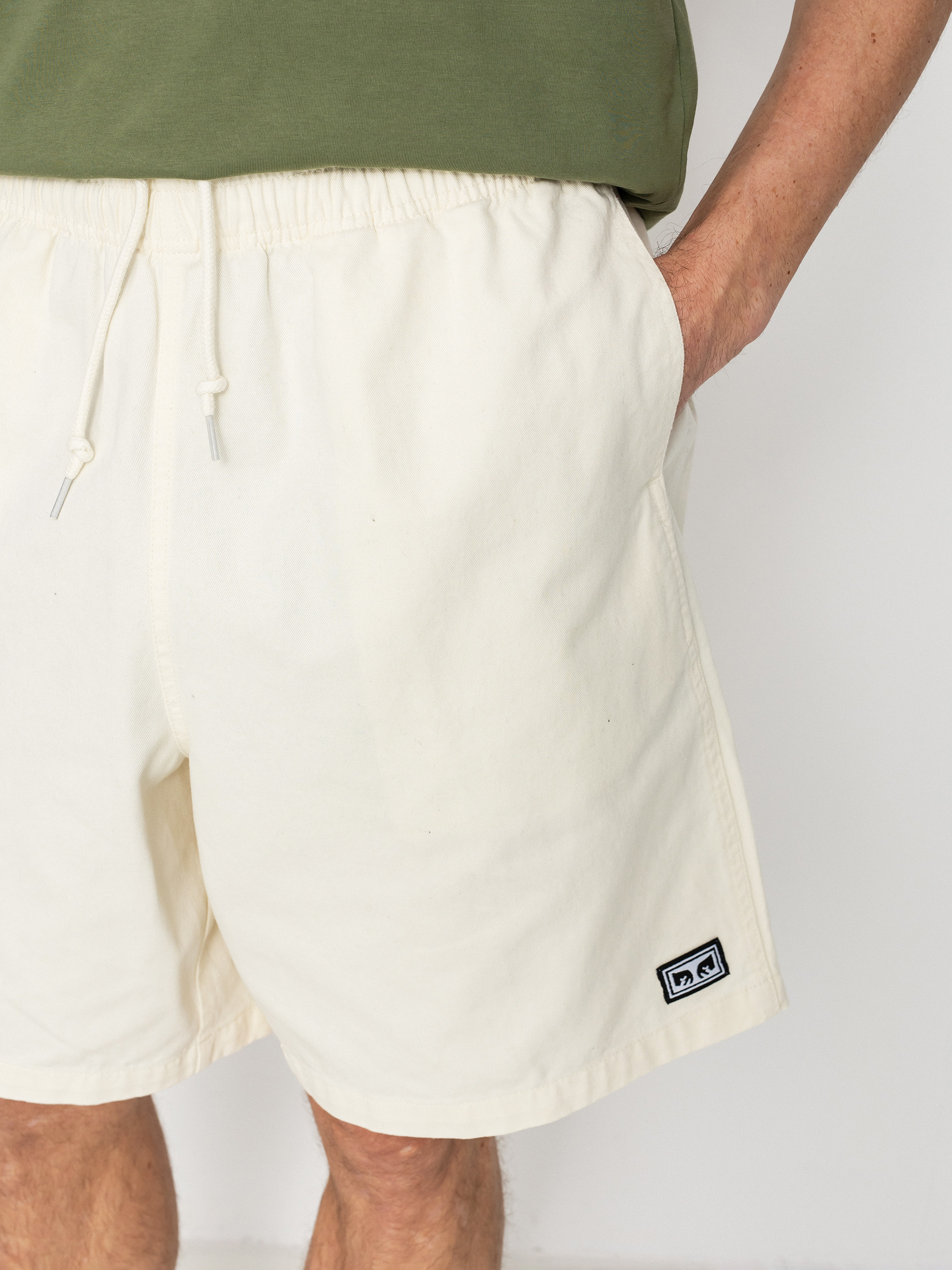 OBEY Easy Relaxed Shorts (unbleached)