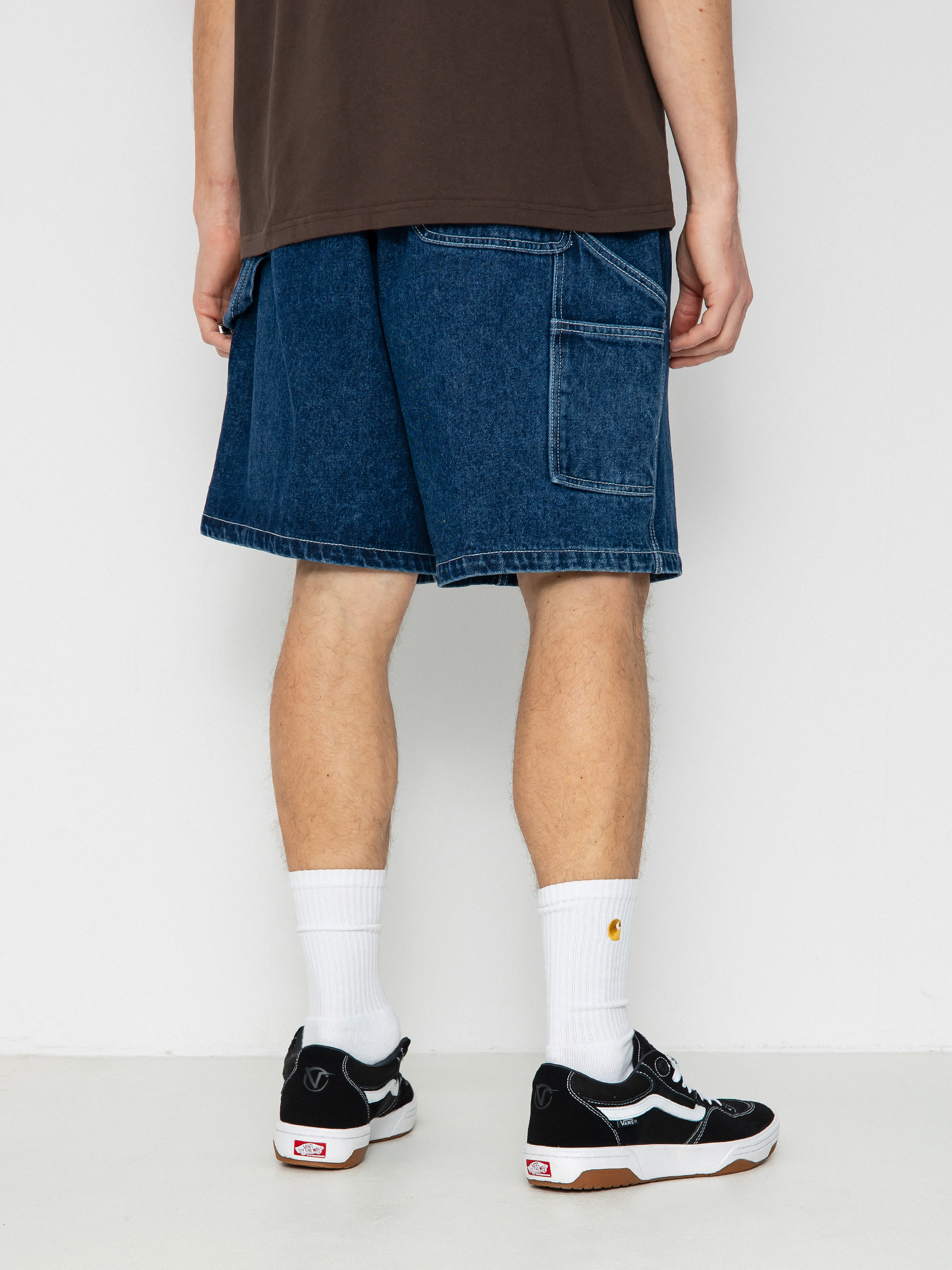 OBEY Easy Denim Carpenter Shorts (stone wash indigo)