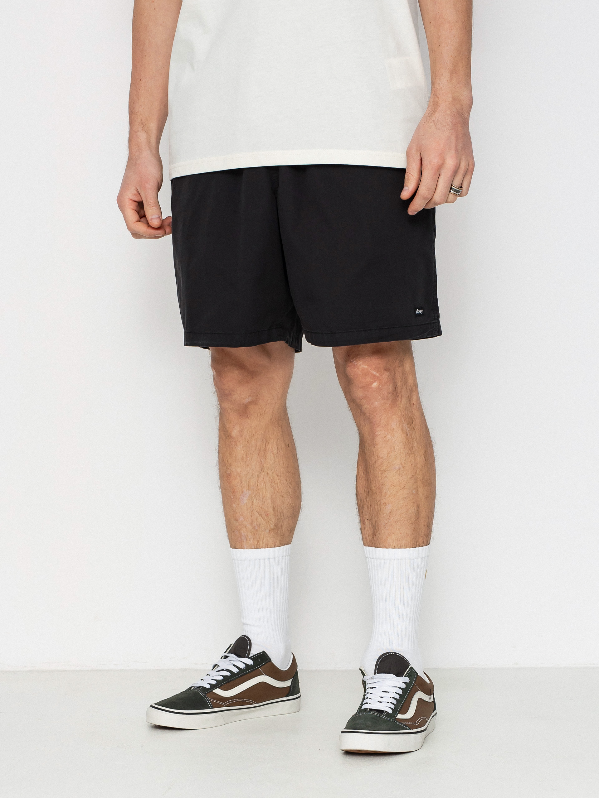 OBEY Easy Pigment Trail Shorts (pigment anthracite)