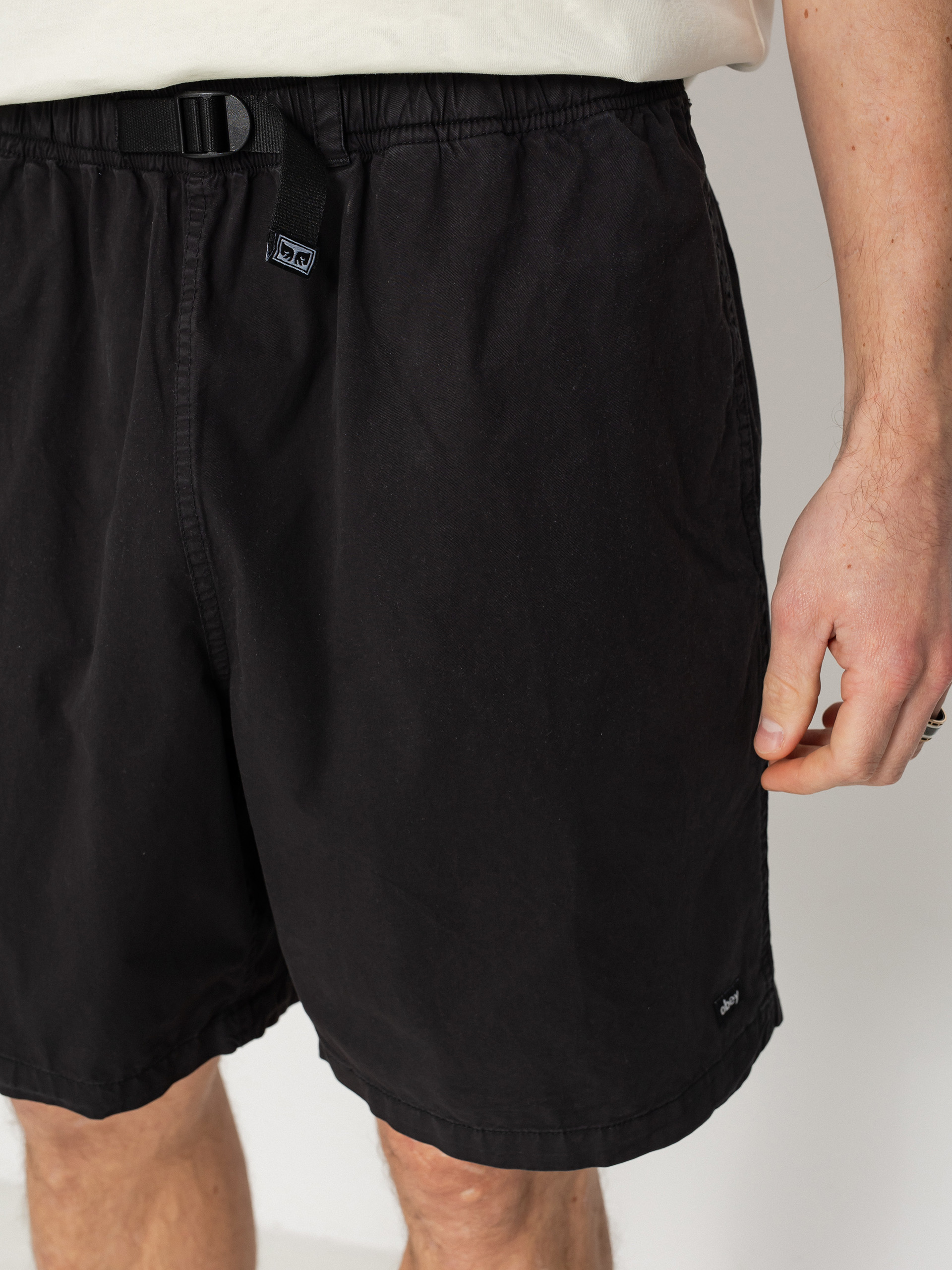 OBEY Easy Pigment Trail Shorts (pigment anthracite)