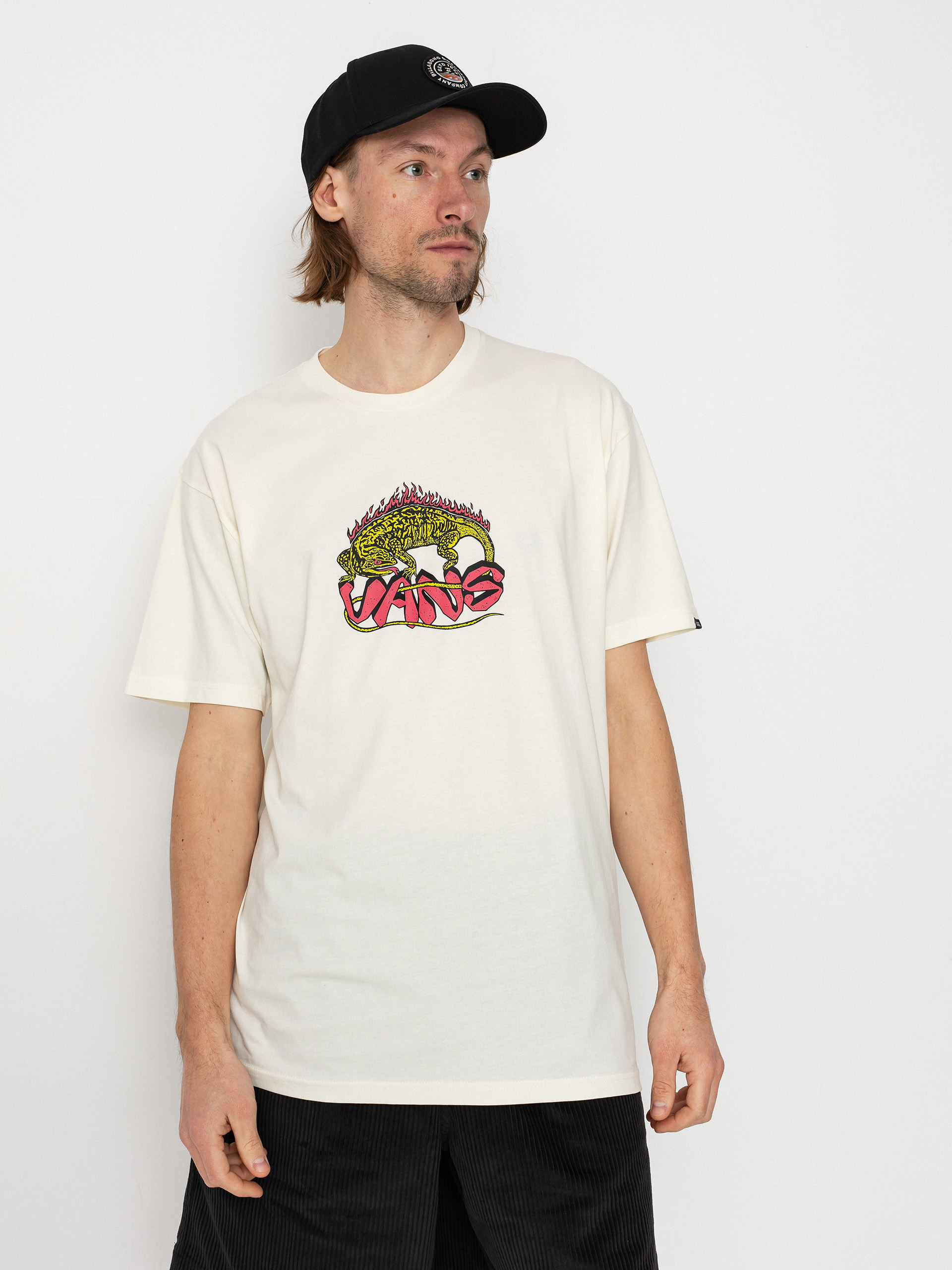 Vans Fiery Friend T-Shirt (marshmallow)