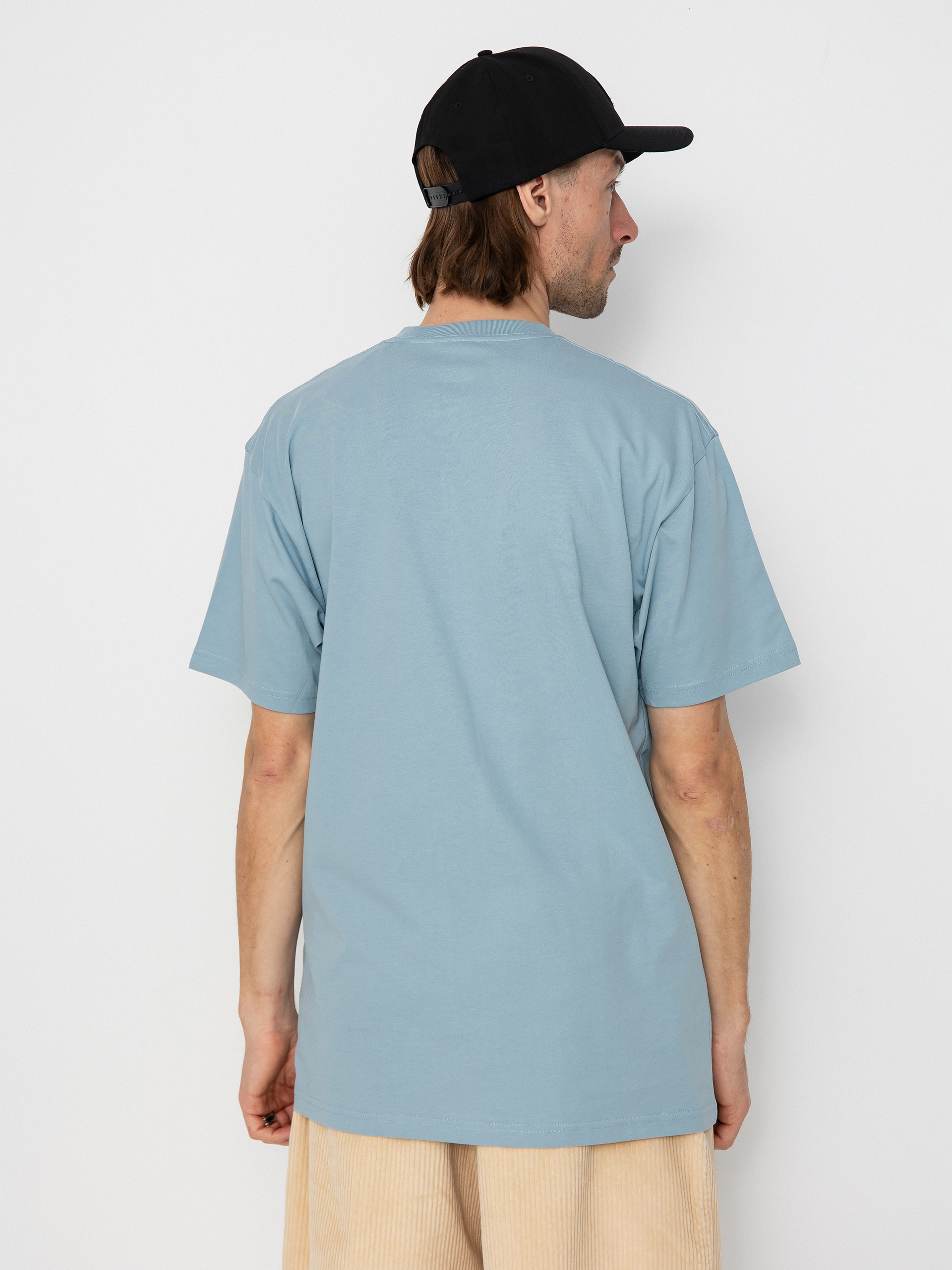 Vans Classic Print Box Shirt - blue (dusty blue/white)