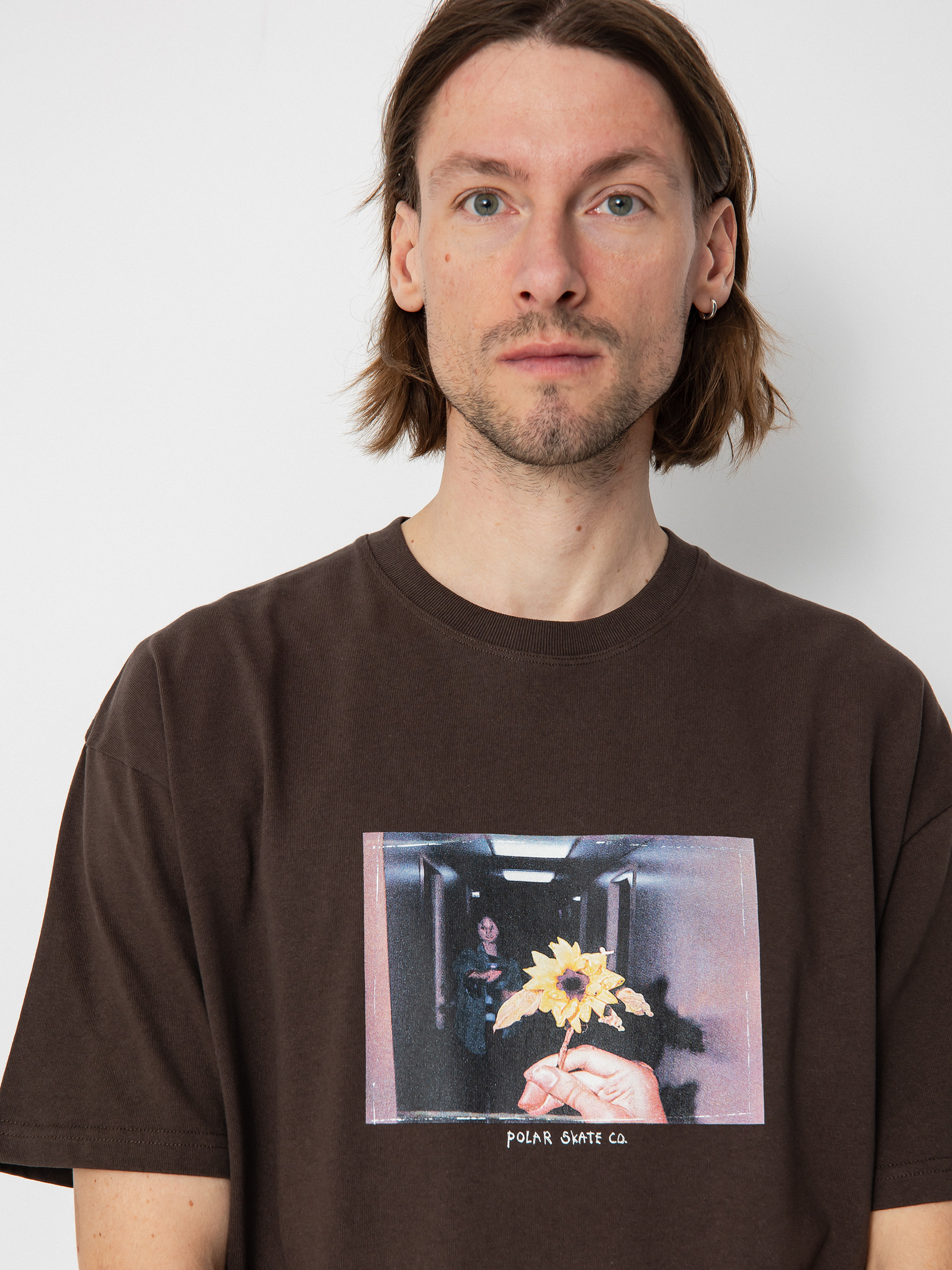 【大人ストリート】Polar Skate Co Flower T-shirt Flower Polar Skate Co T-Shirt in white for men – TITUS