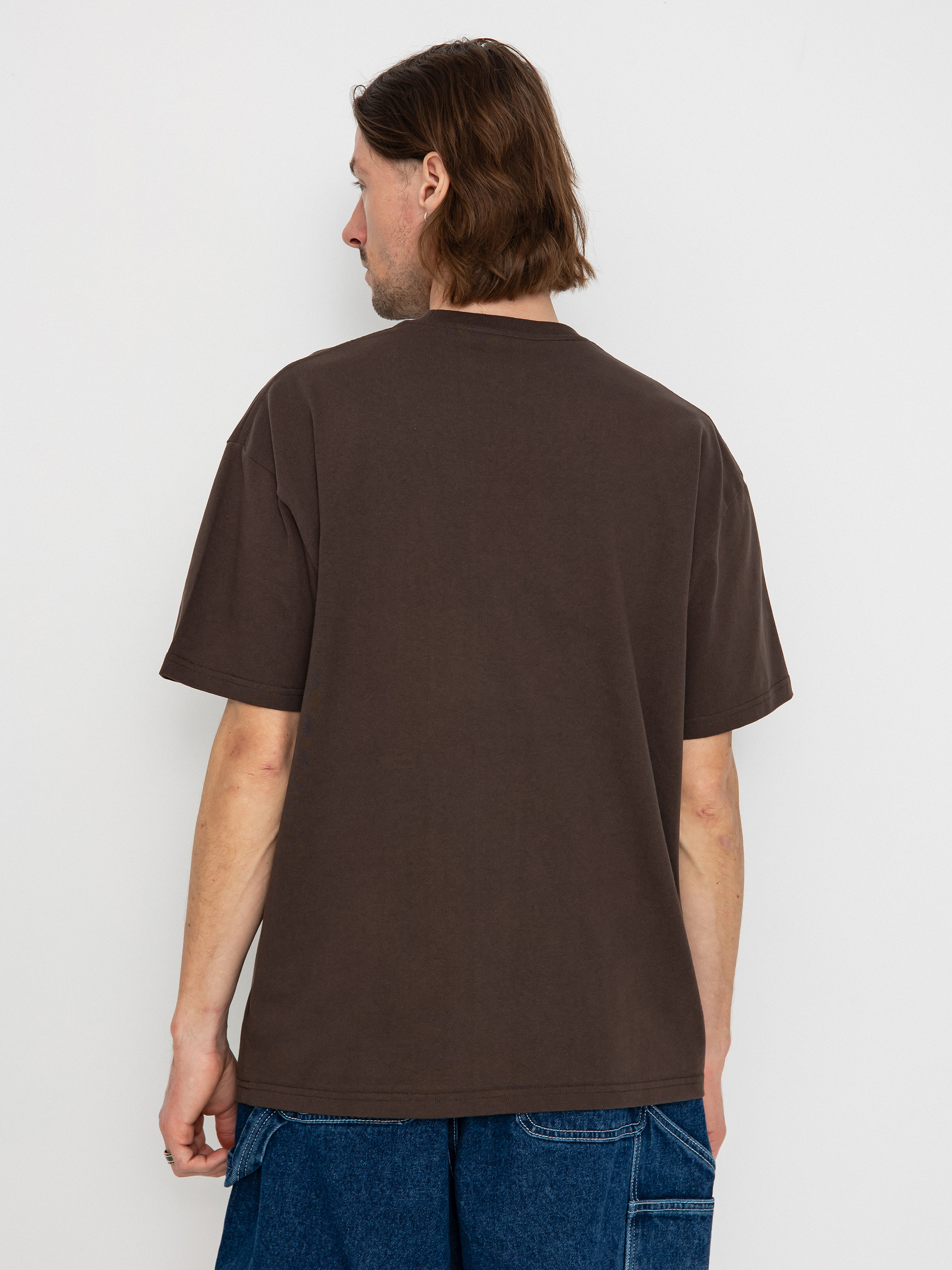 Polar Skate T-Shirt Flower - brown (chocolate)