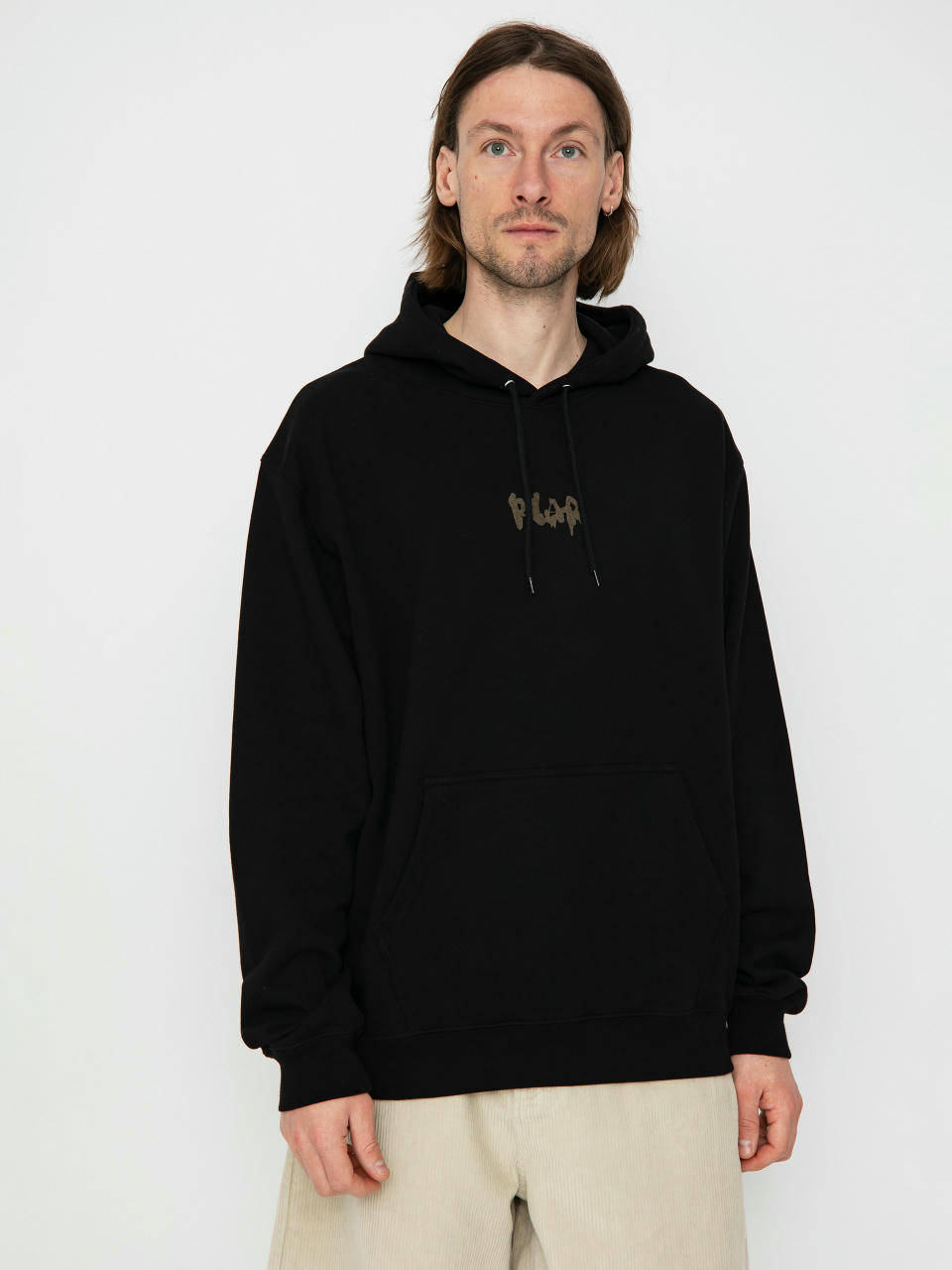 Polar Skate Dave Drip Logo HD Hoodie (black)