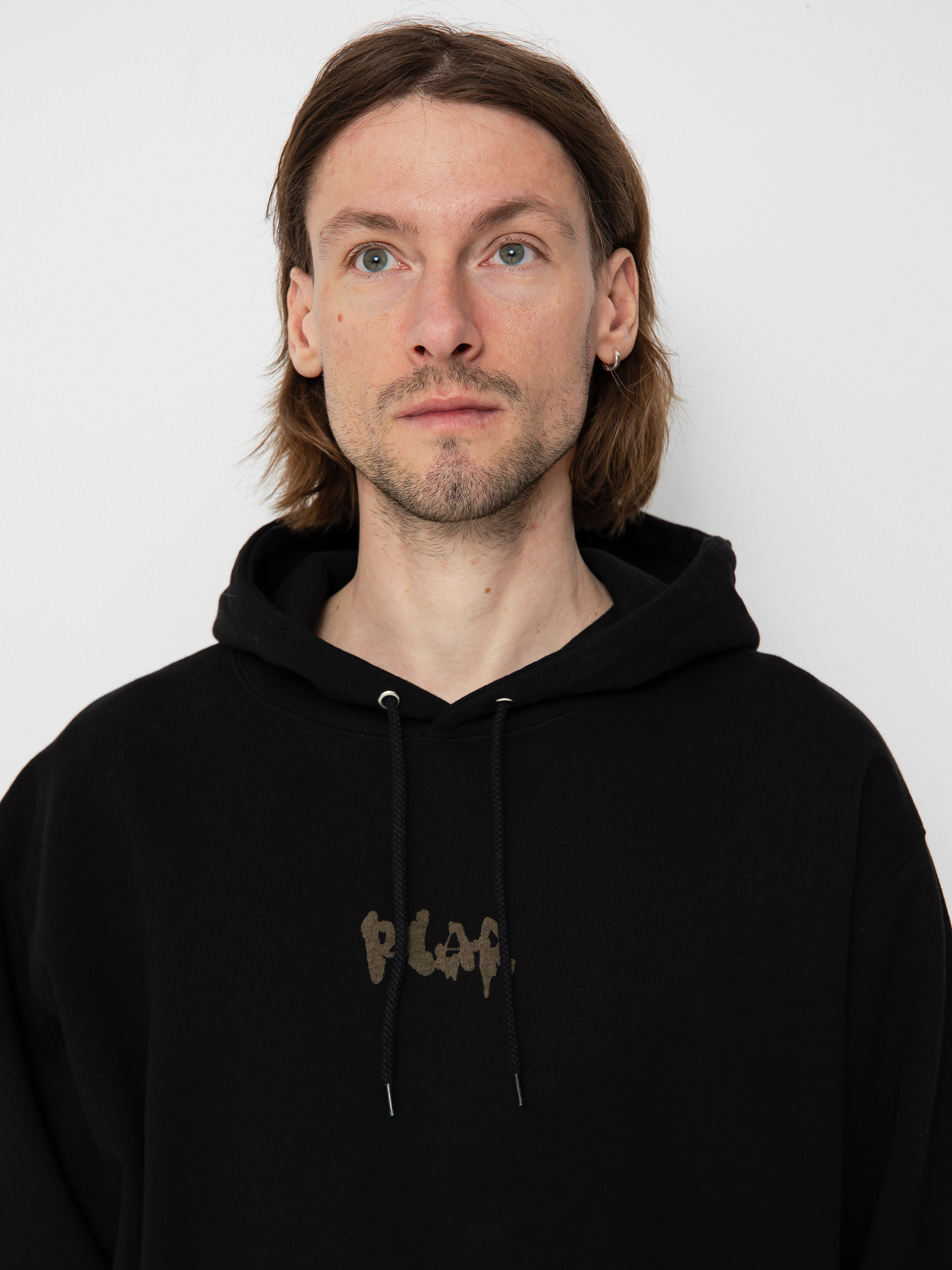 Polar Skate Dave Drip Logo HD Hoodie - black (black)