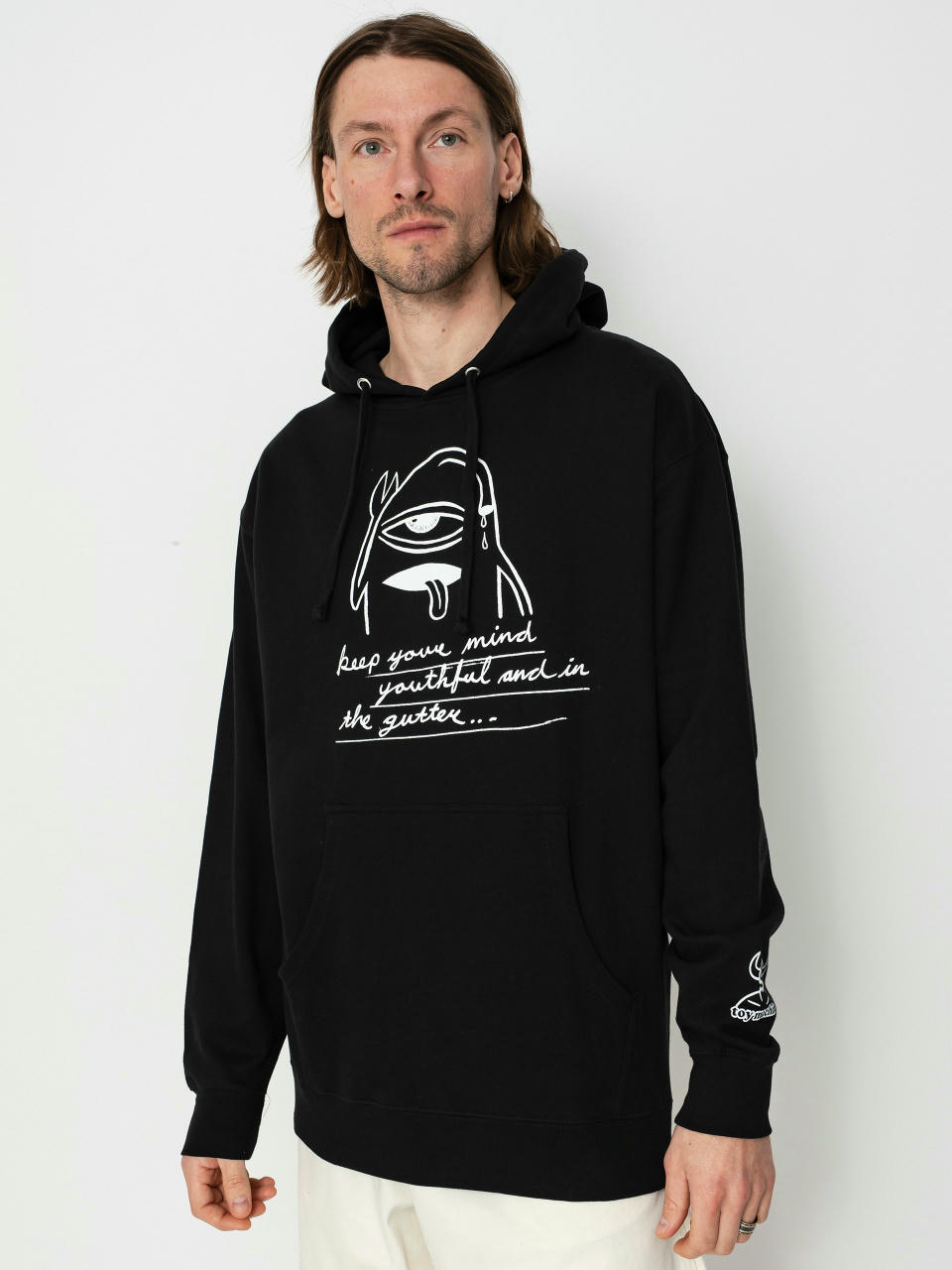 Toy Machine Hoodie Youthful HD (black)