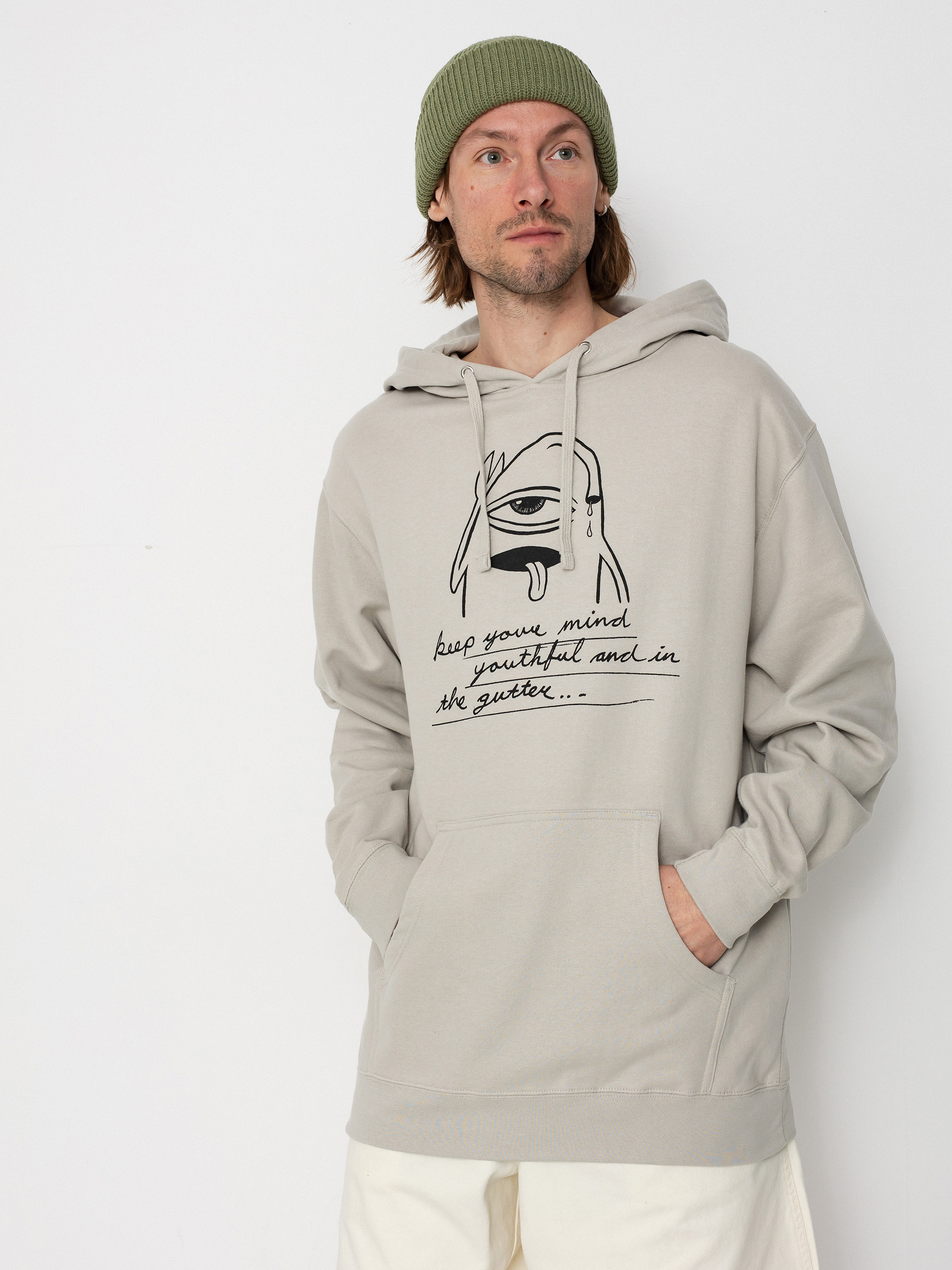 Toy Machine Hoodie Youthful HD (bone)