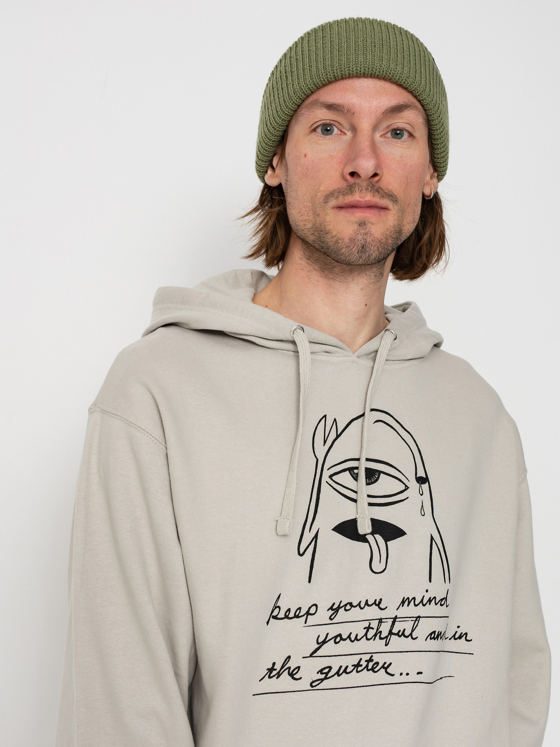 Toy Machine Hoodie Youthful HD (bone)