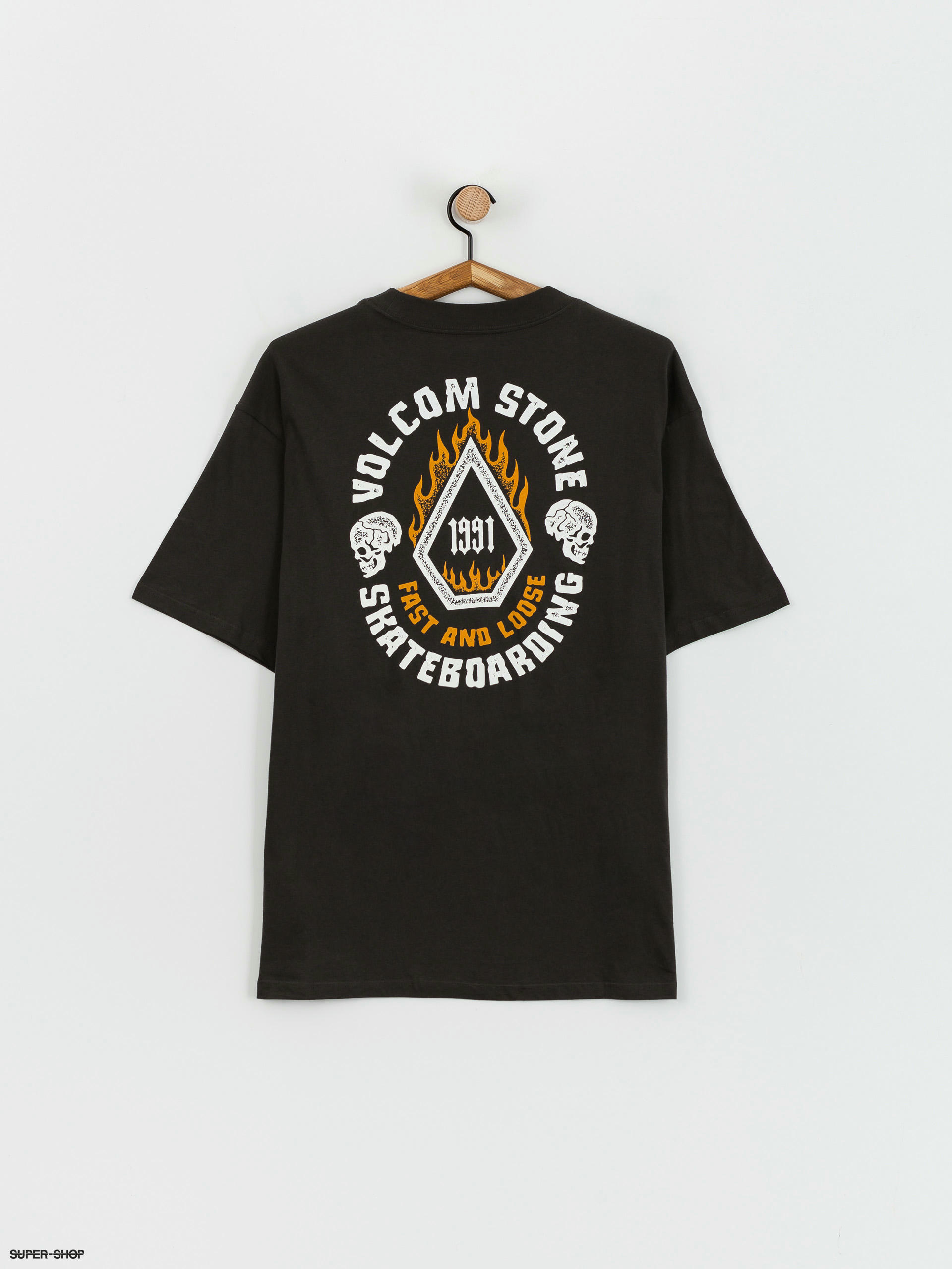 Volcom Skate Vitals Fast N Loose T-Shirt (stealth)