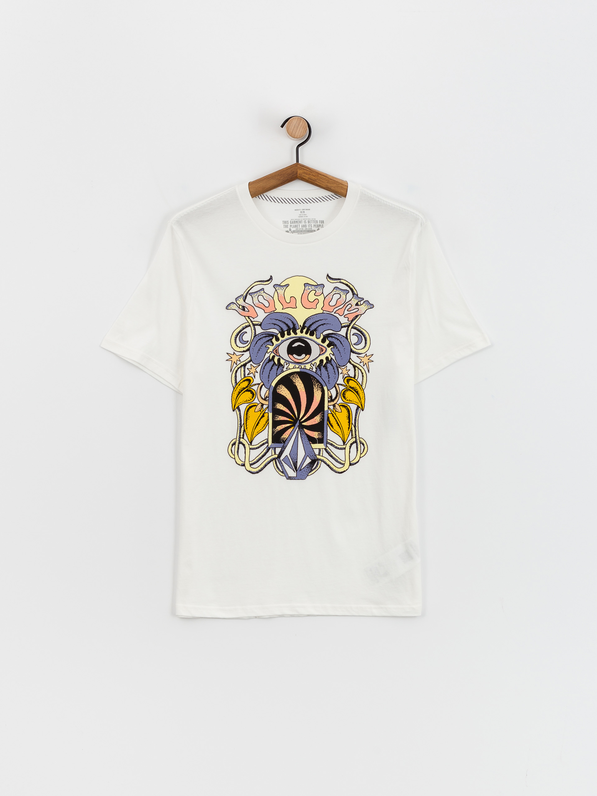 Volcom Eye See Yew T-Shirt (off white)