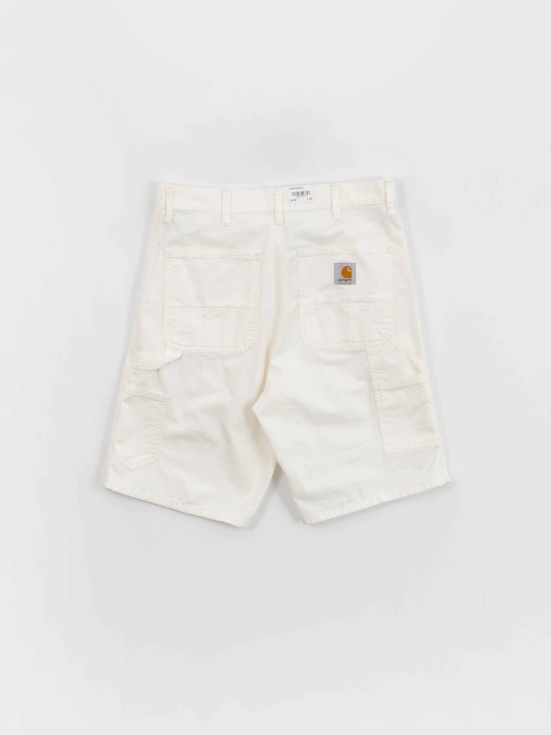 Carhartt WIP Single Knee Shorts - white (off-white)