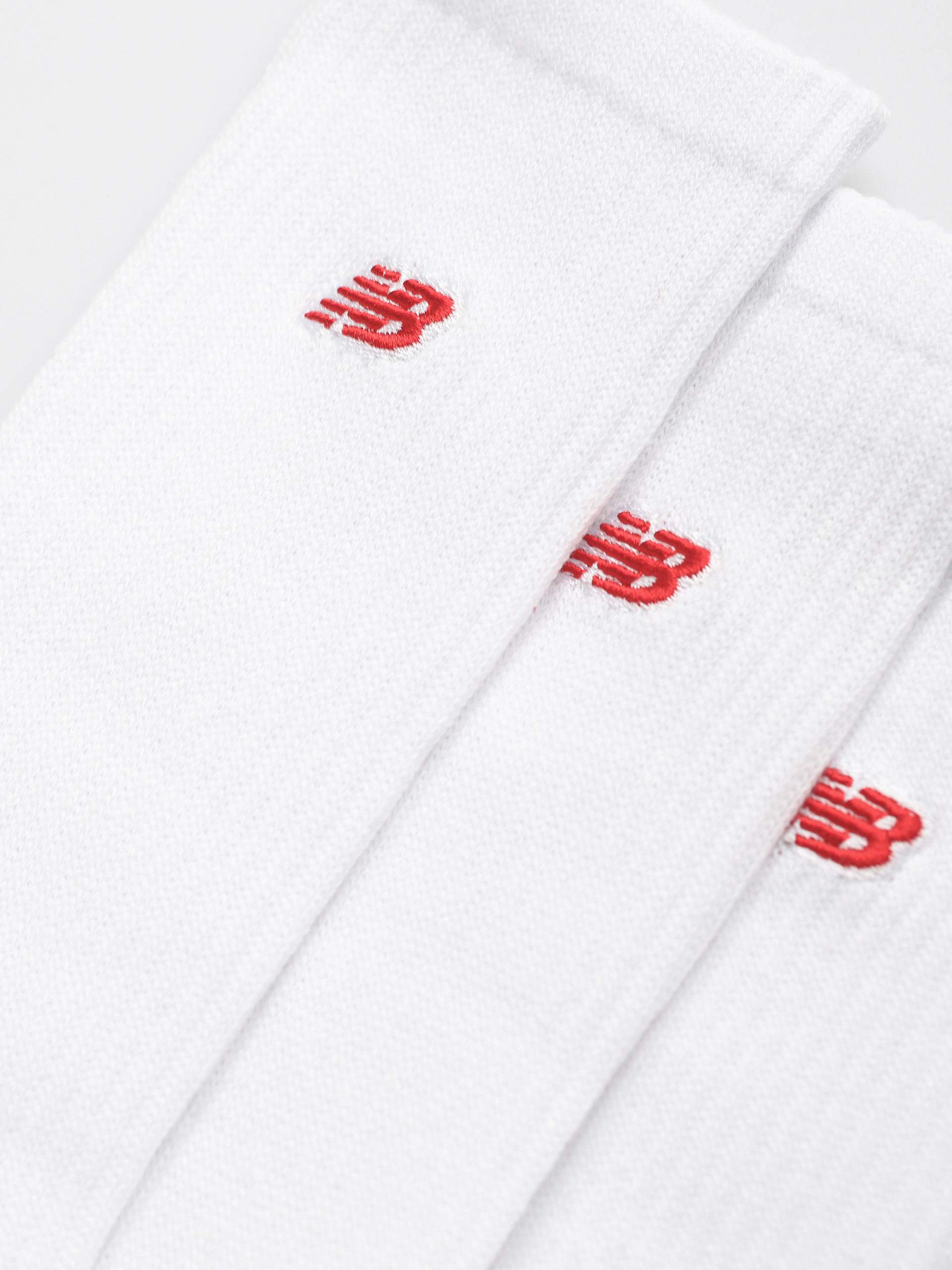 New Balance Patch Logo Crew 3pk Socken (white)