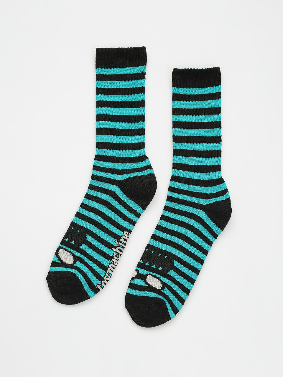 Toy Machine Mini Stripe Socks (slate)