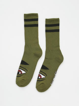 Toy Machine Sect Eye Socks (army green)