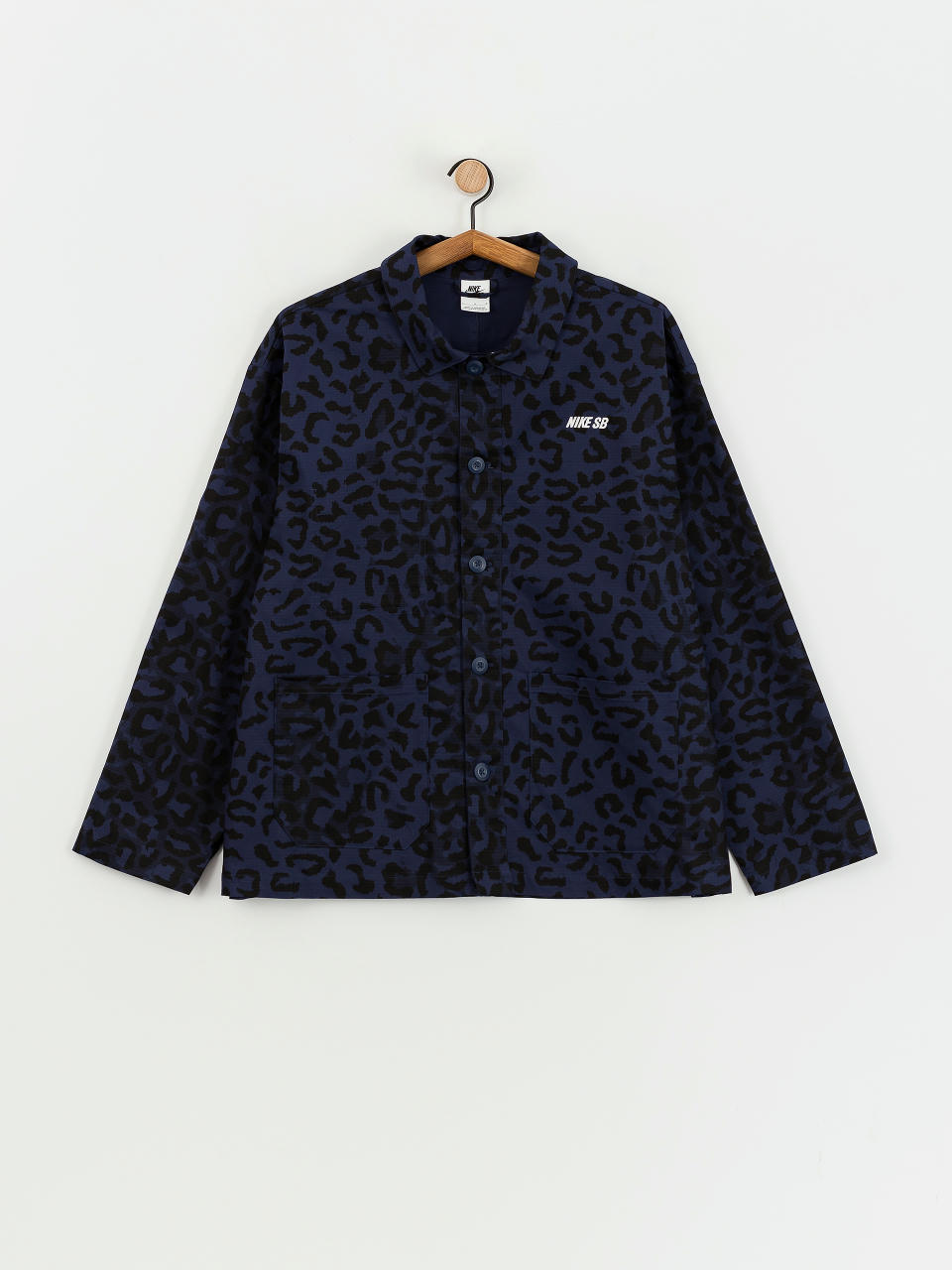 Nike SB Chore Aop Jacke (midnight navy/white)