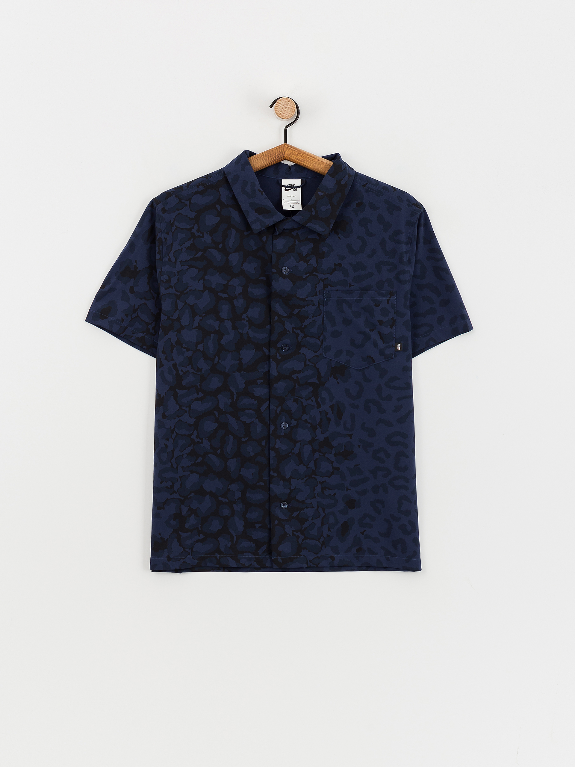Nike SB Bowling Aop Shirt (midnight navy)
