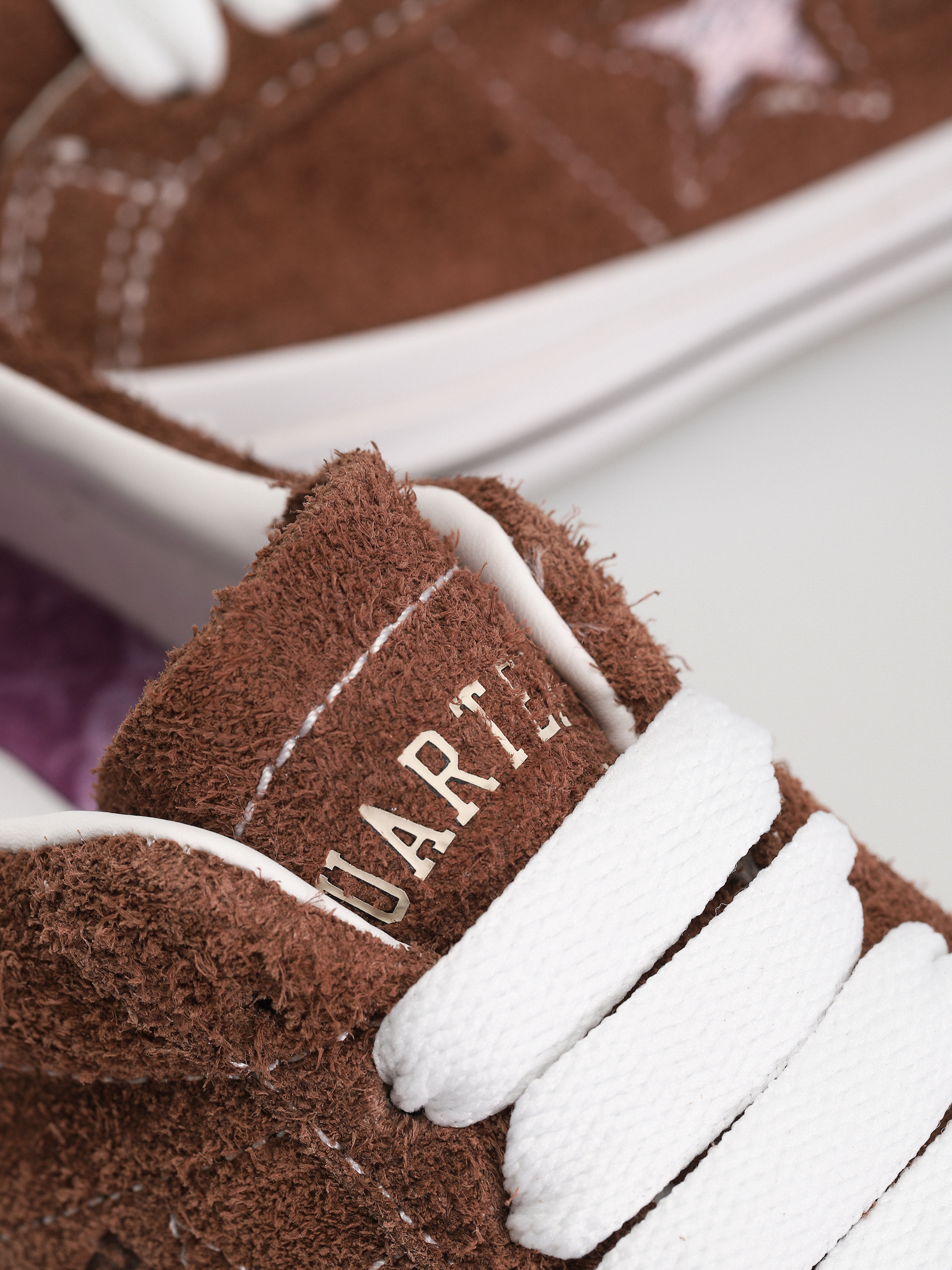 Converse One Star Pro X Quartersnacks Shoes (chocolate)