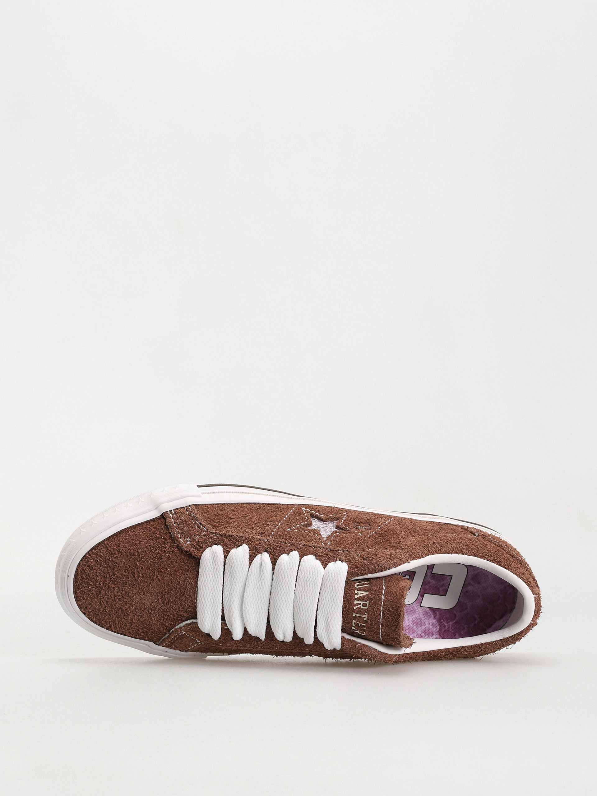 Converse One Star Pro X Quartersnacks Shoes (chocolate)