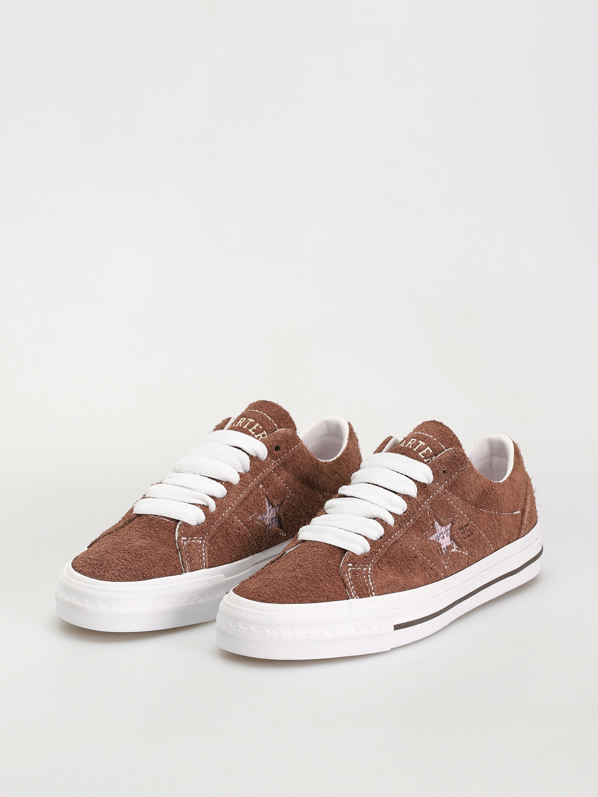 Converse One Star Pro X Quartersnacks Shoes (chocolate)