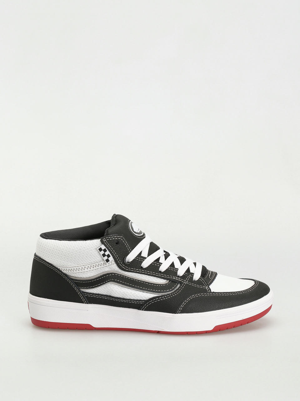 Vans Schuhe Zahba Mid (black/white/red)