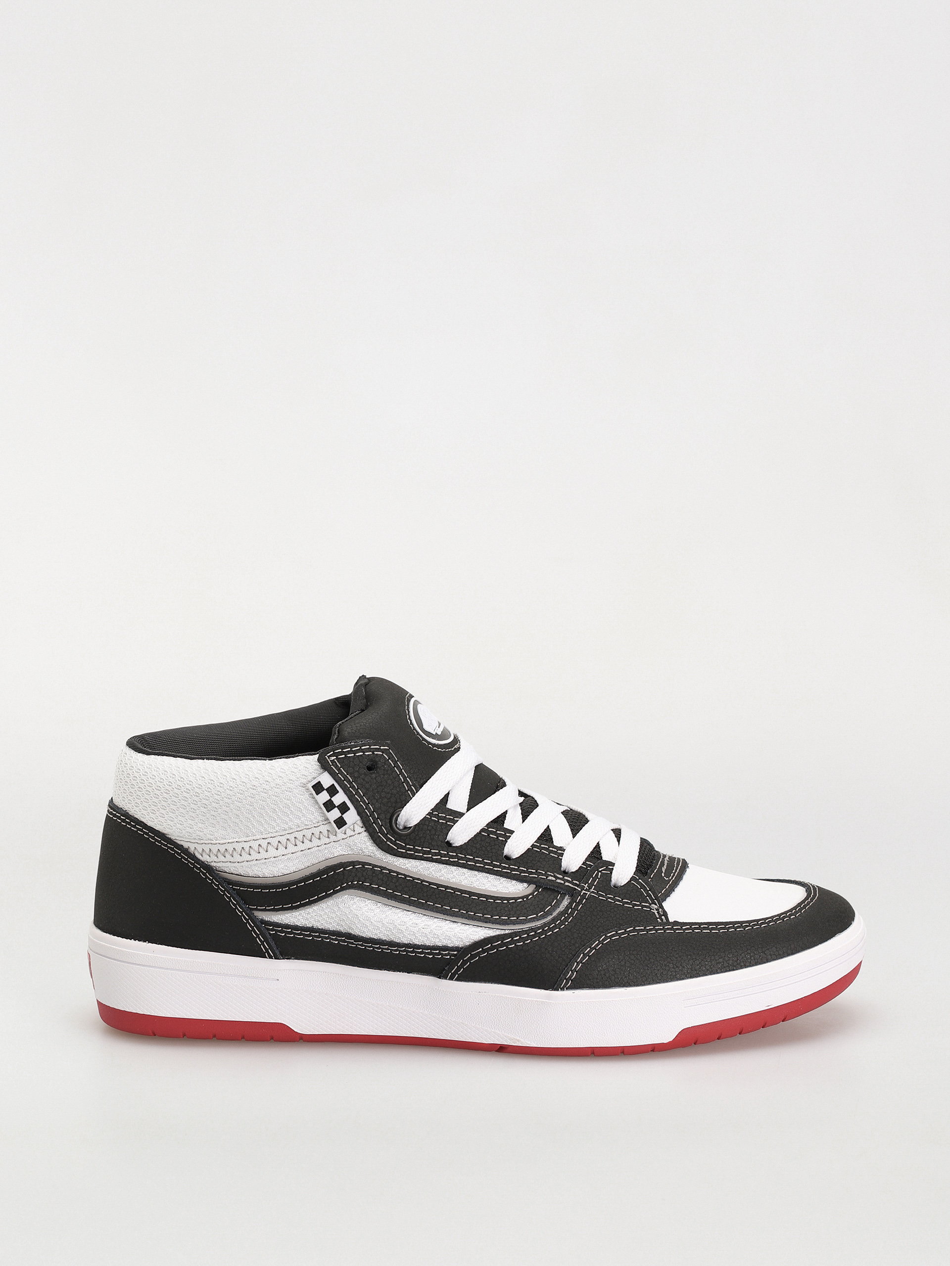 Vans Shoes Zahba Mid black (black/white/red)