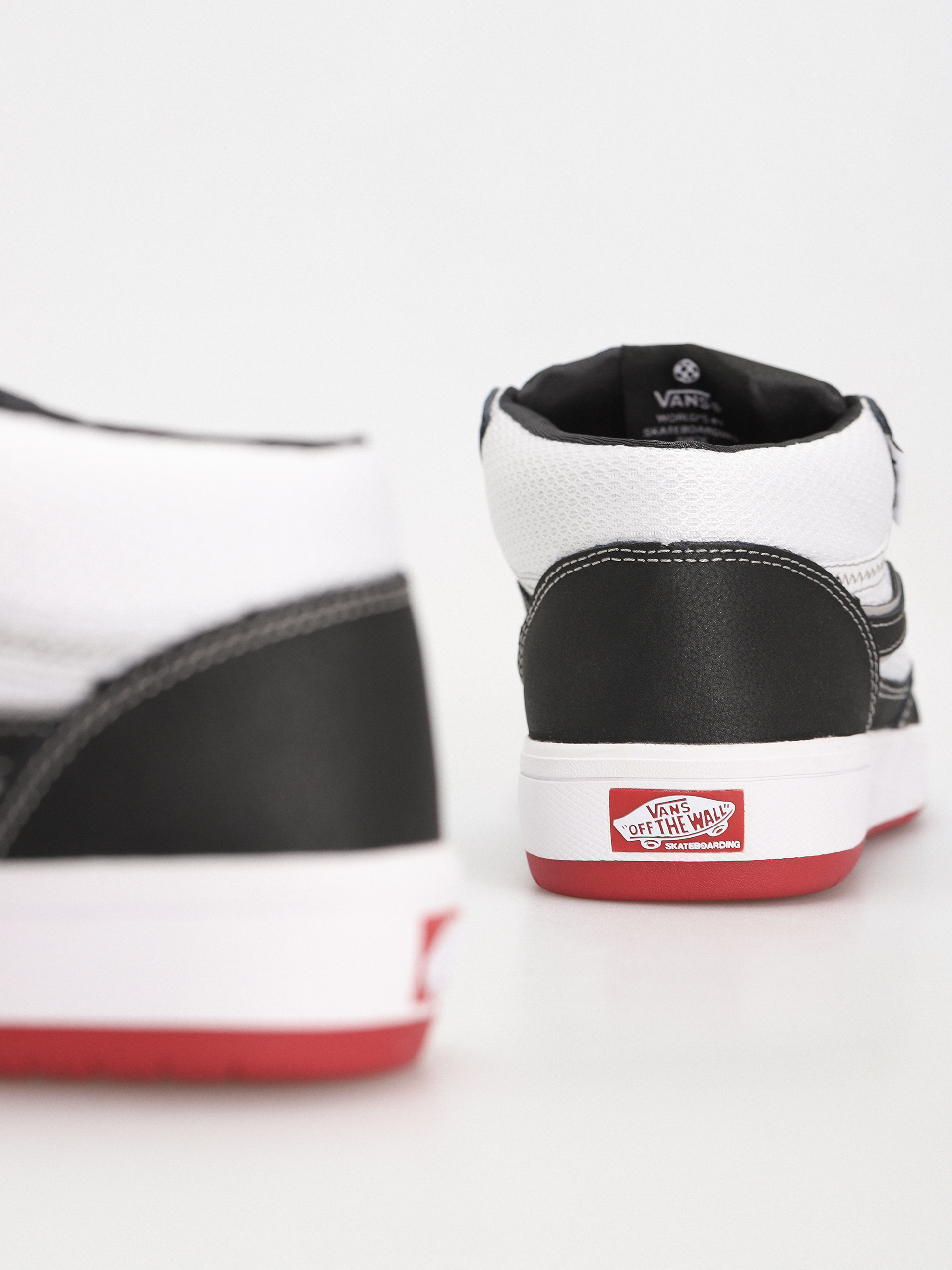 Vans Shoes Zahba Mid (black/white/red)