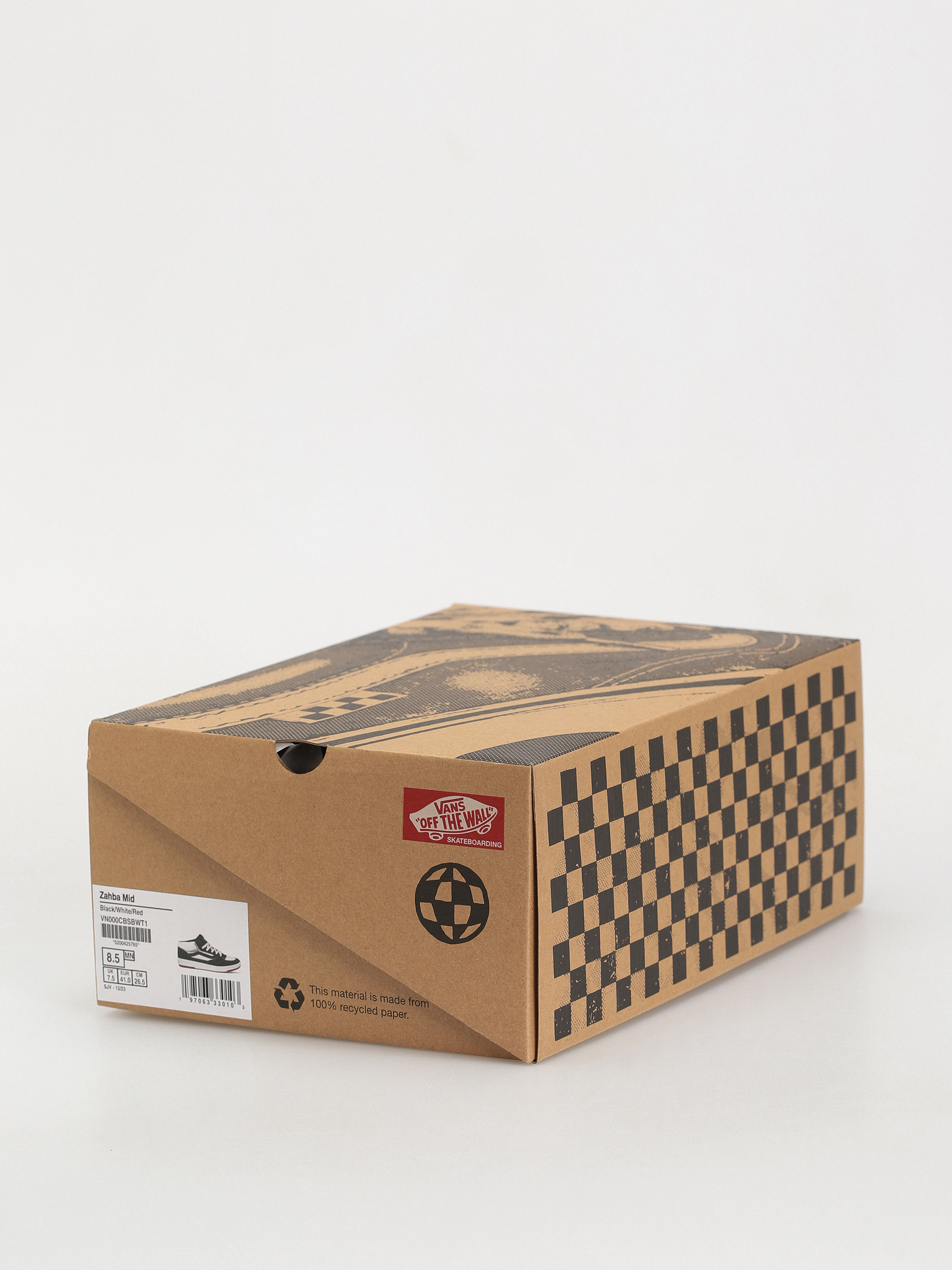 Vans Schuhe Zahba Mid (black/white/red)