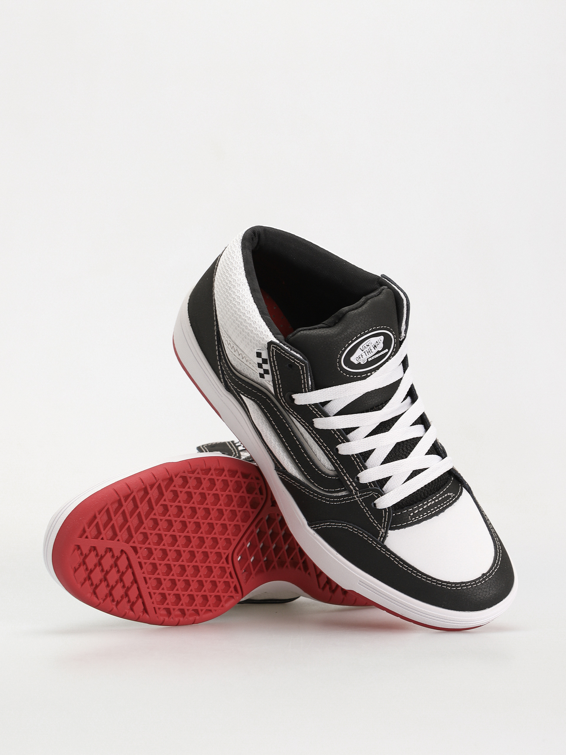 Vans Shoes Zahba Mid (black/white/red)