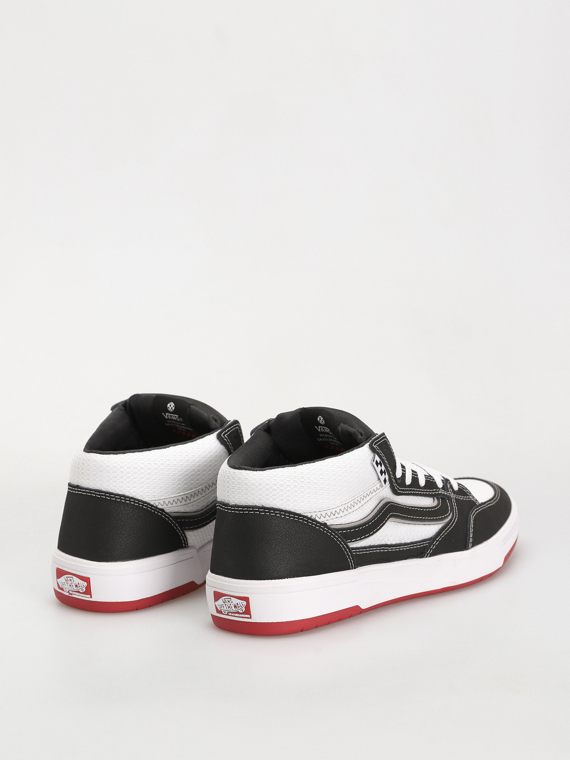 Vans Schuhe Zahba Mid (black/white/red)