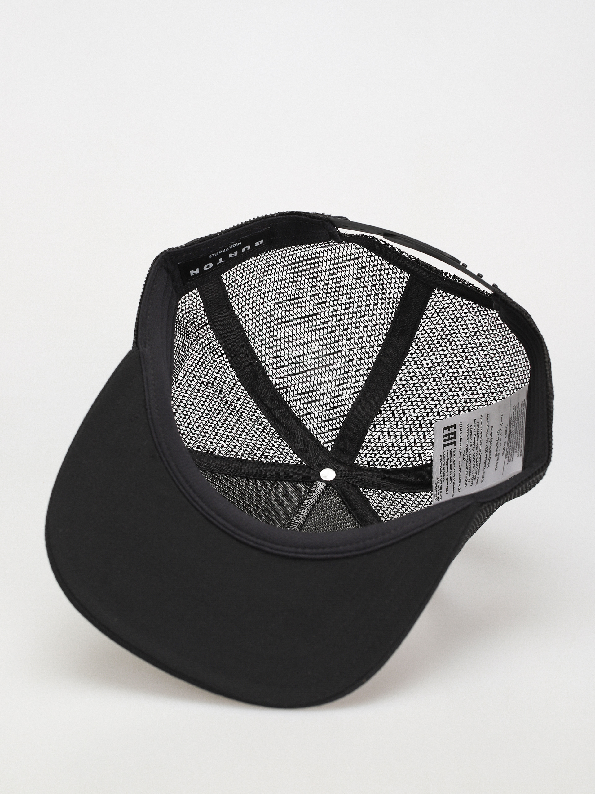 Burton I-80 Snpbk Trkr Cap (true black)