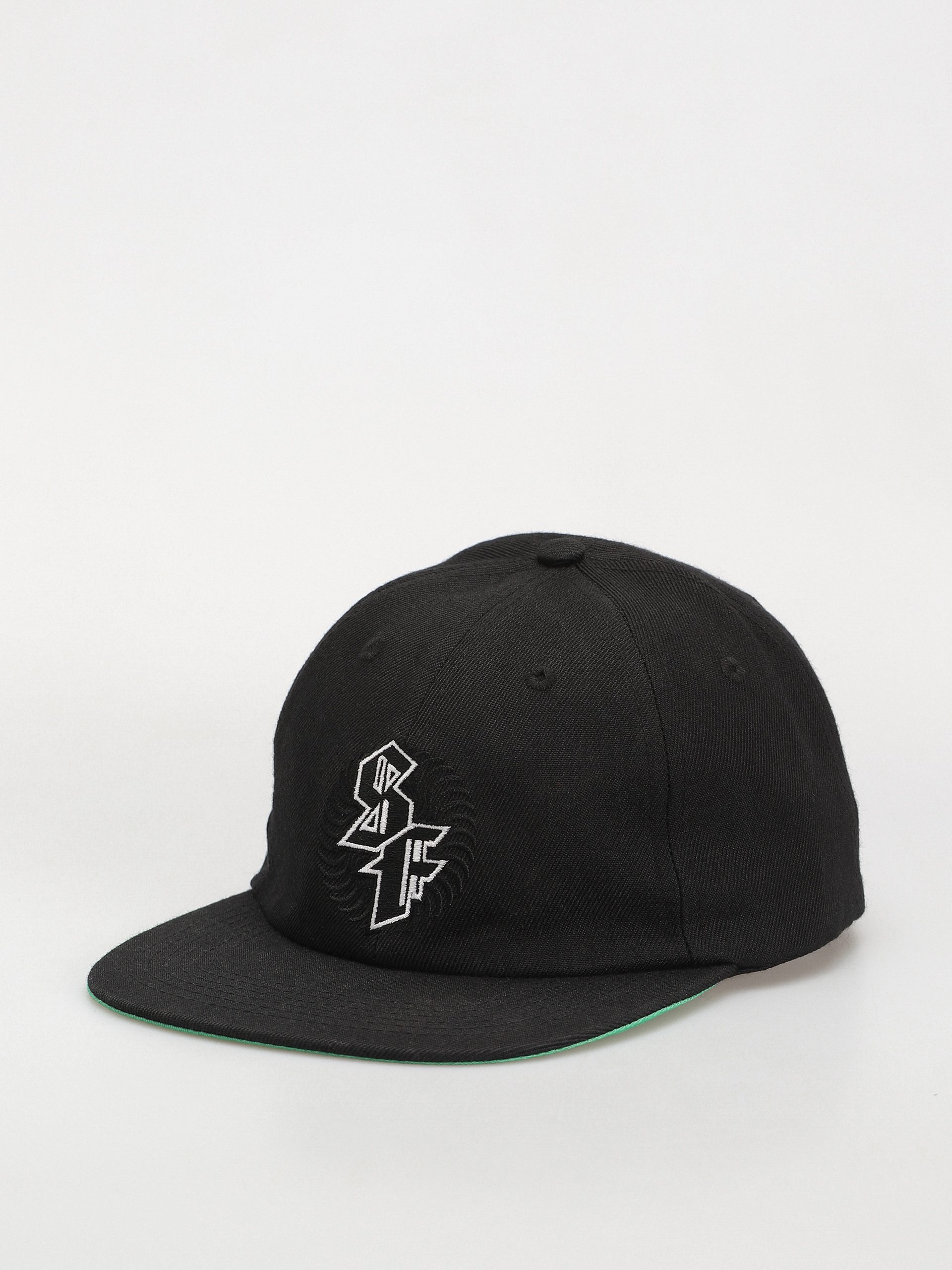 Spitfire Adj Spitball Swirl Strapback Cap (black)