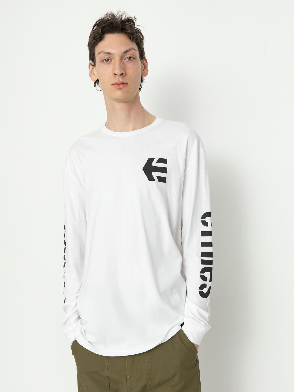 Etnies Icon Longsleeve (white/black)