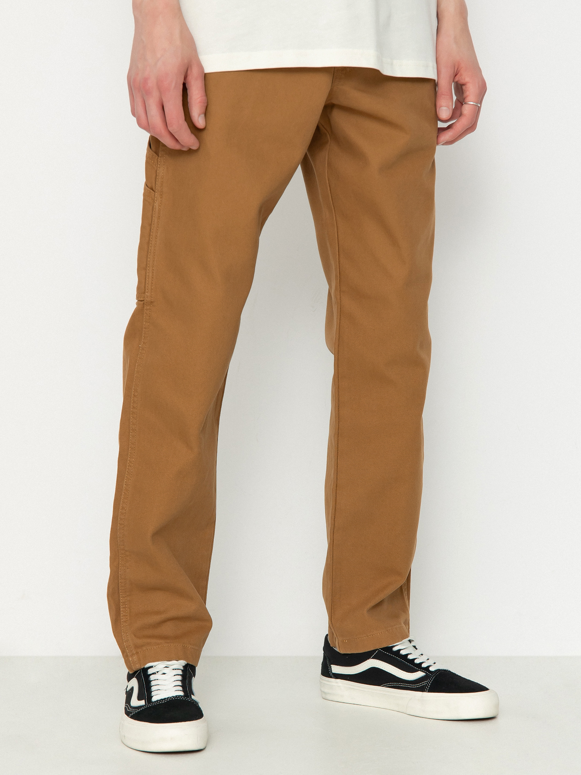 Dickies Duck Carpenter Pants (stone washed brown duck)