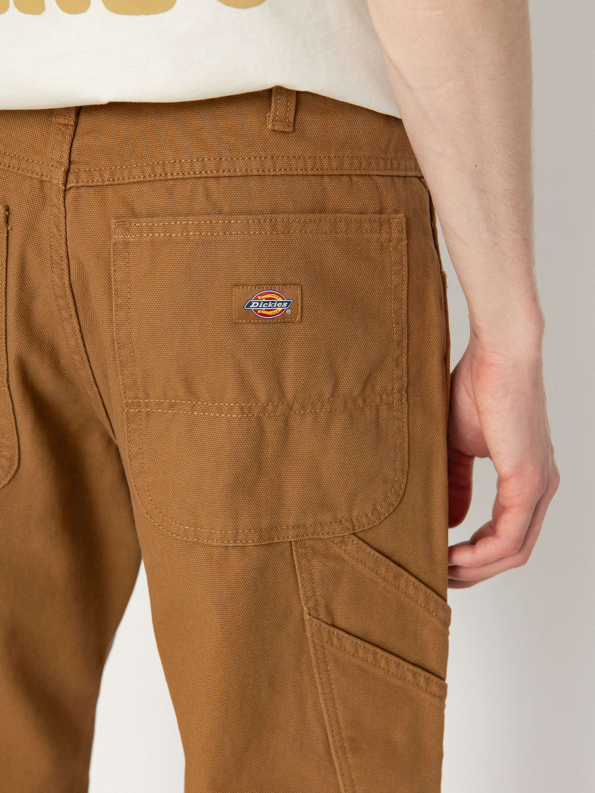 Dickies Duck Carpenter Hose (stone washed brown duck)