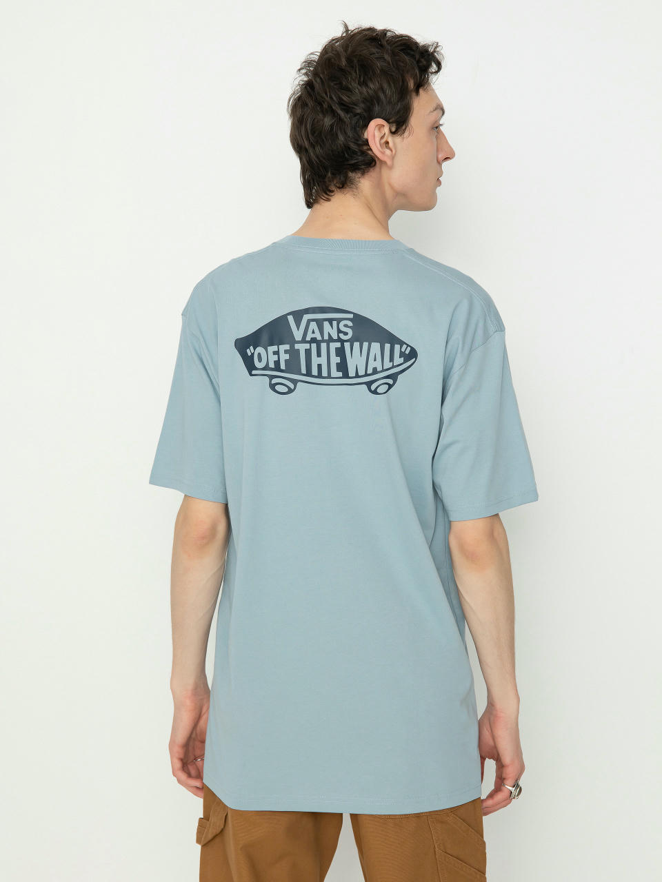 Vans Style 76 Back T-Shirt (dusty blue/dress blues)