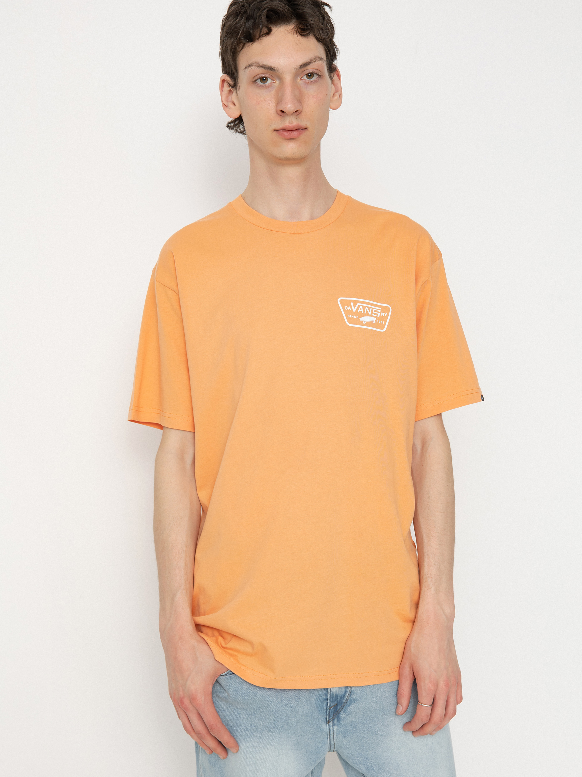 Vans Full Patch Back T-Shirt (copper tan/white)