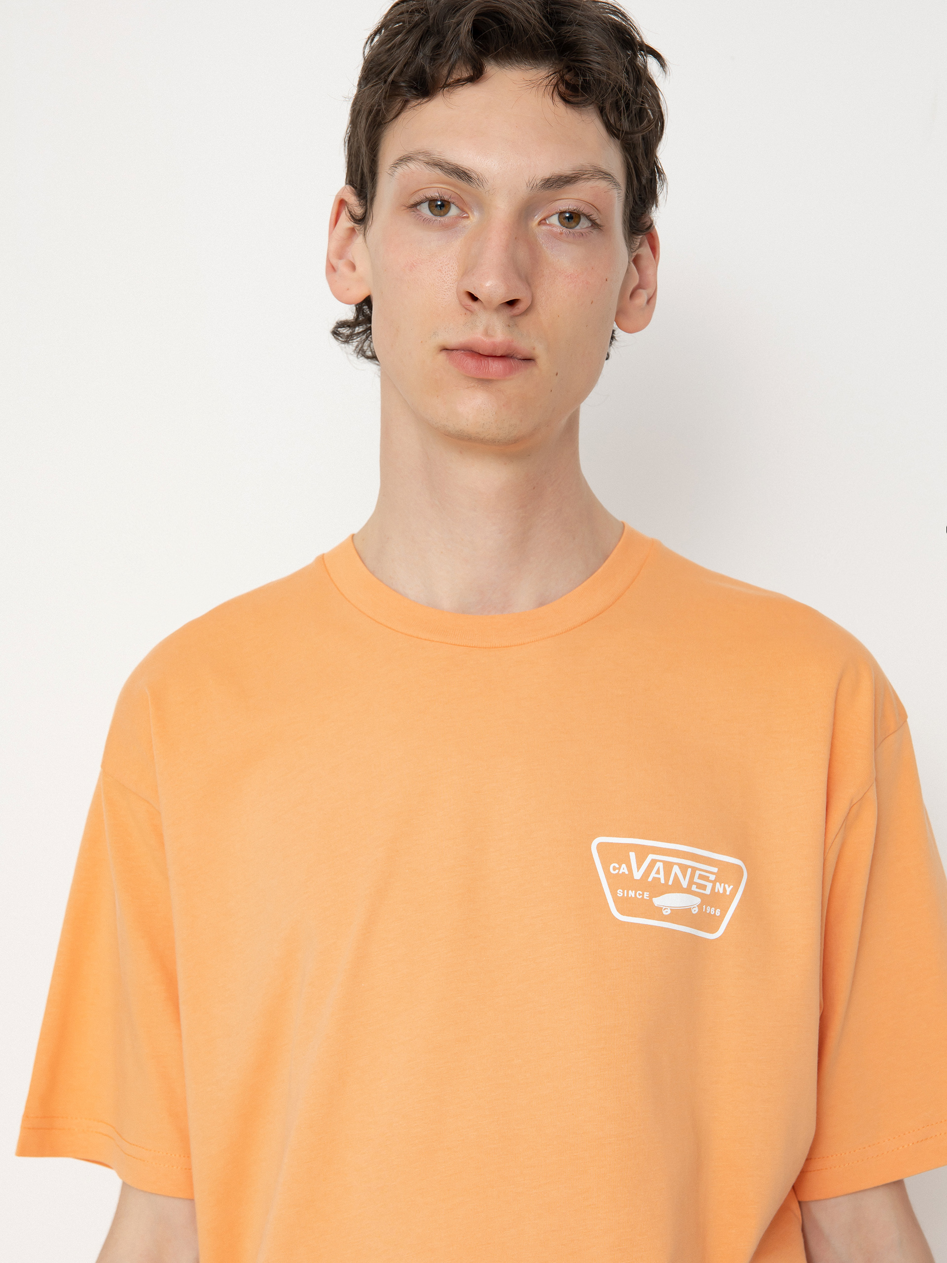 Vans Full Patch Back T-Shirt (copper tan/white)