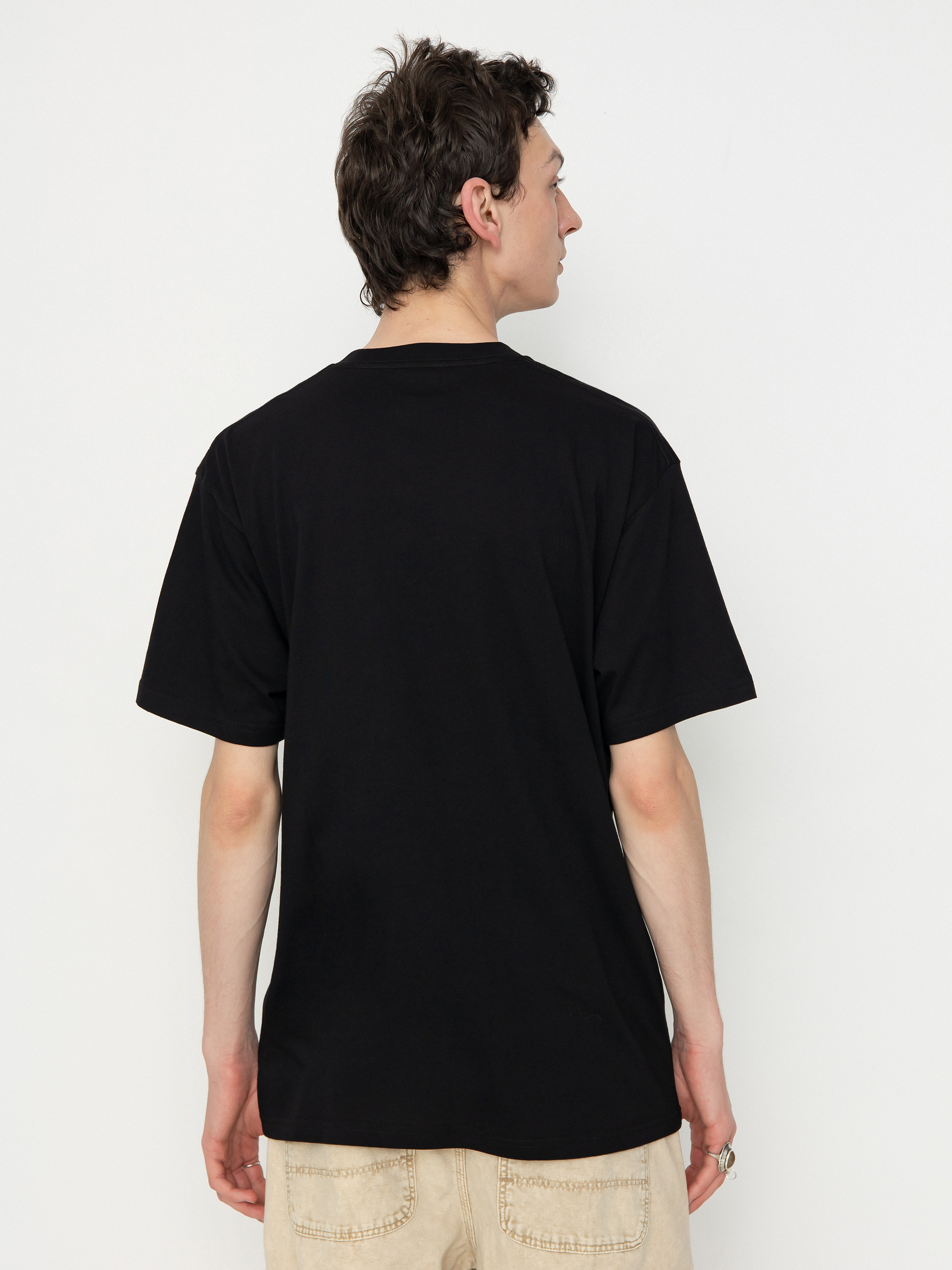 Vans Classic Print Box Shirt (black/chintz rose)