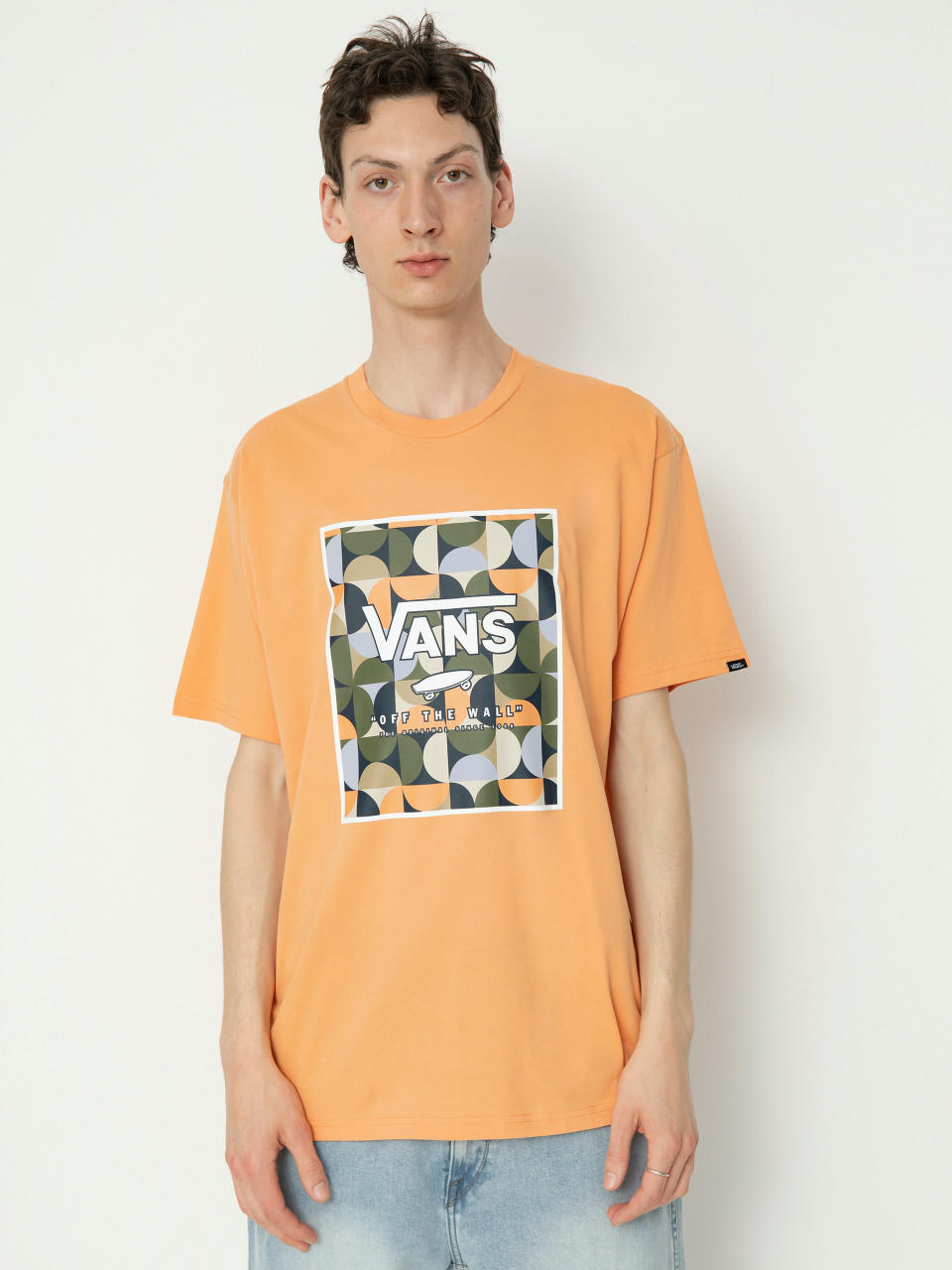 Vans Classic Print Box Hemd (copper tan/white)