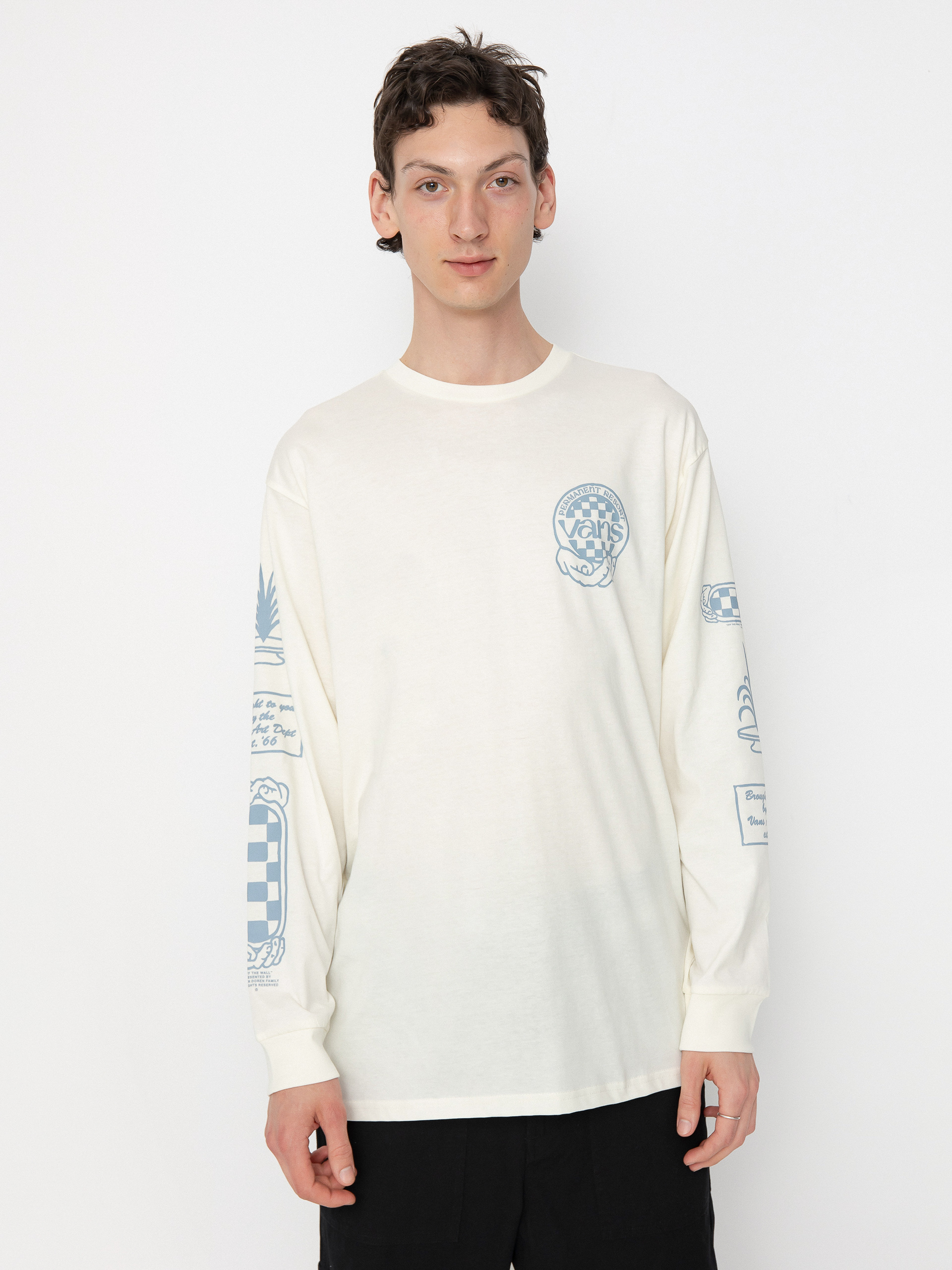 Vans Hand Cirlcle Longsleeve white marshmallow