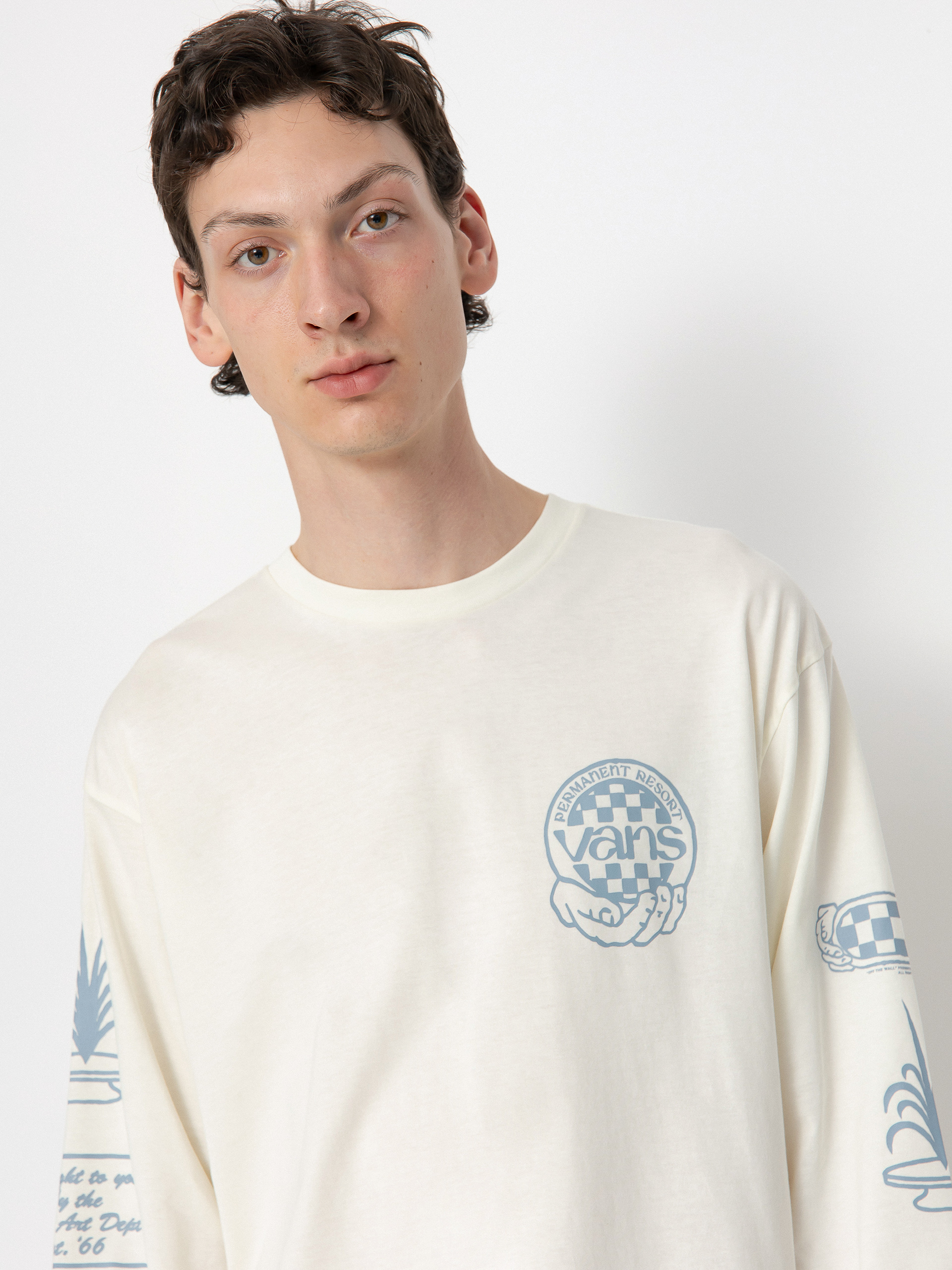 Vans Hand Cirlcle Longsleeve (marshmallow)