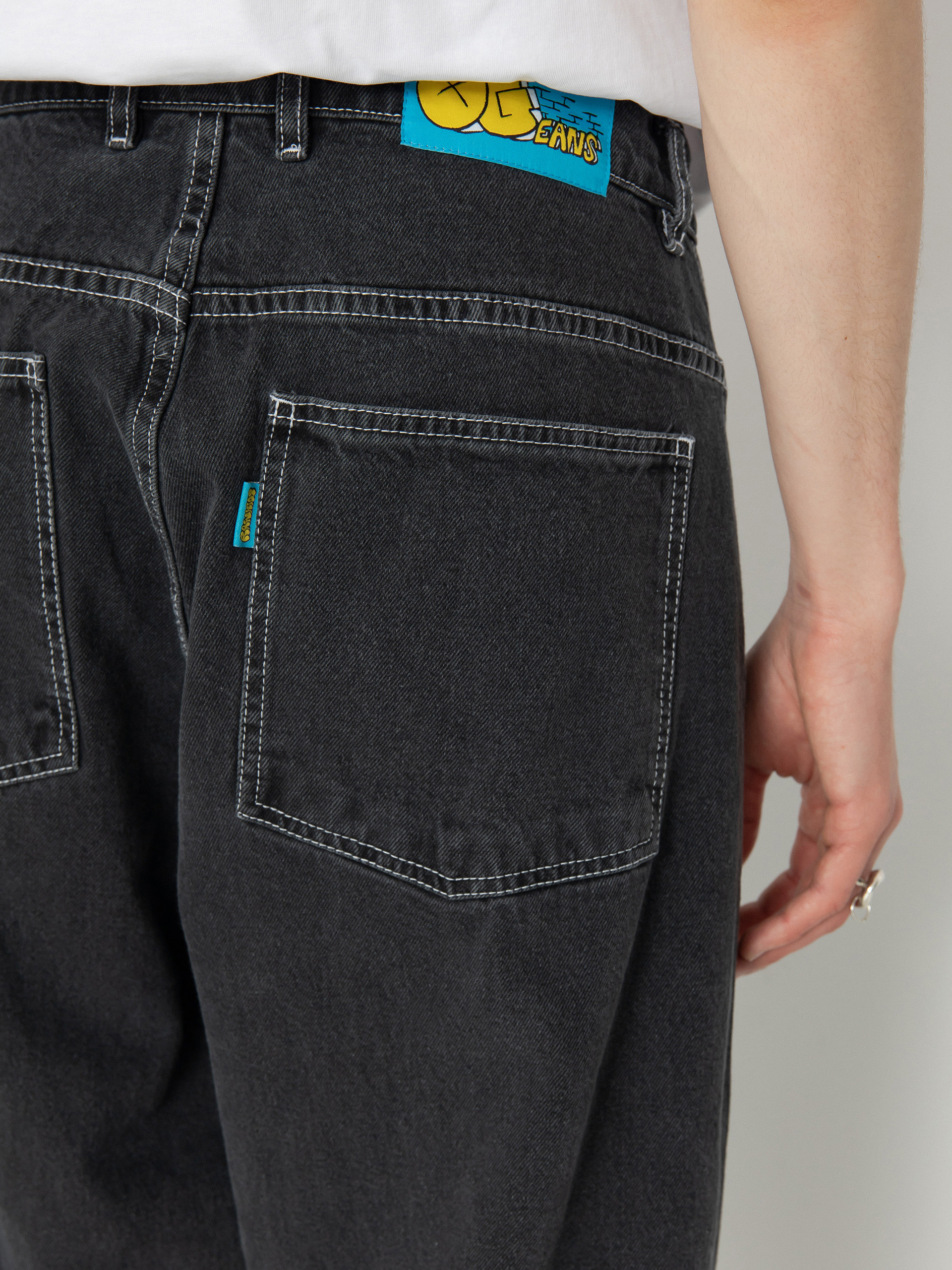 Raw Hide Skateboards Pants OG Jeans (washed black)