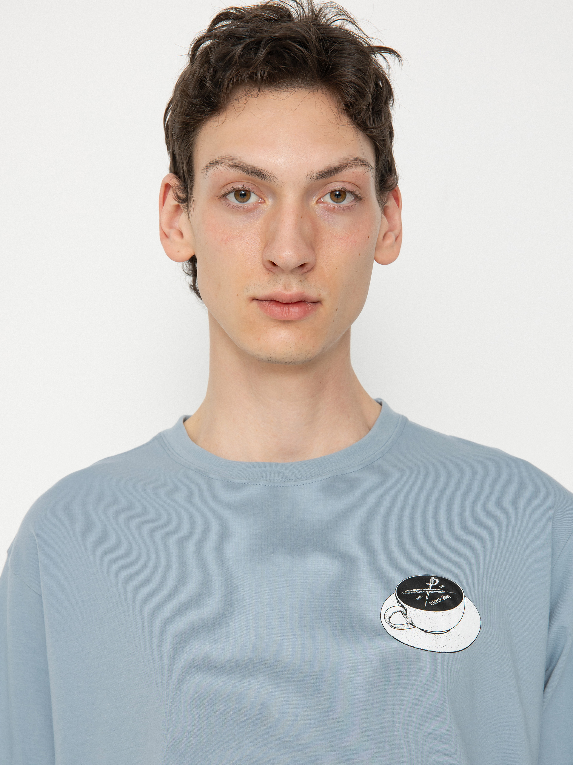 Iriedaily Slowpresso T-Shirt (light blue)