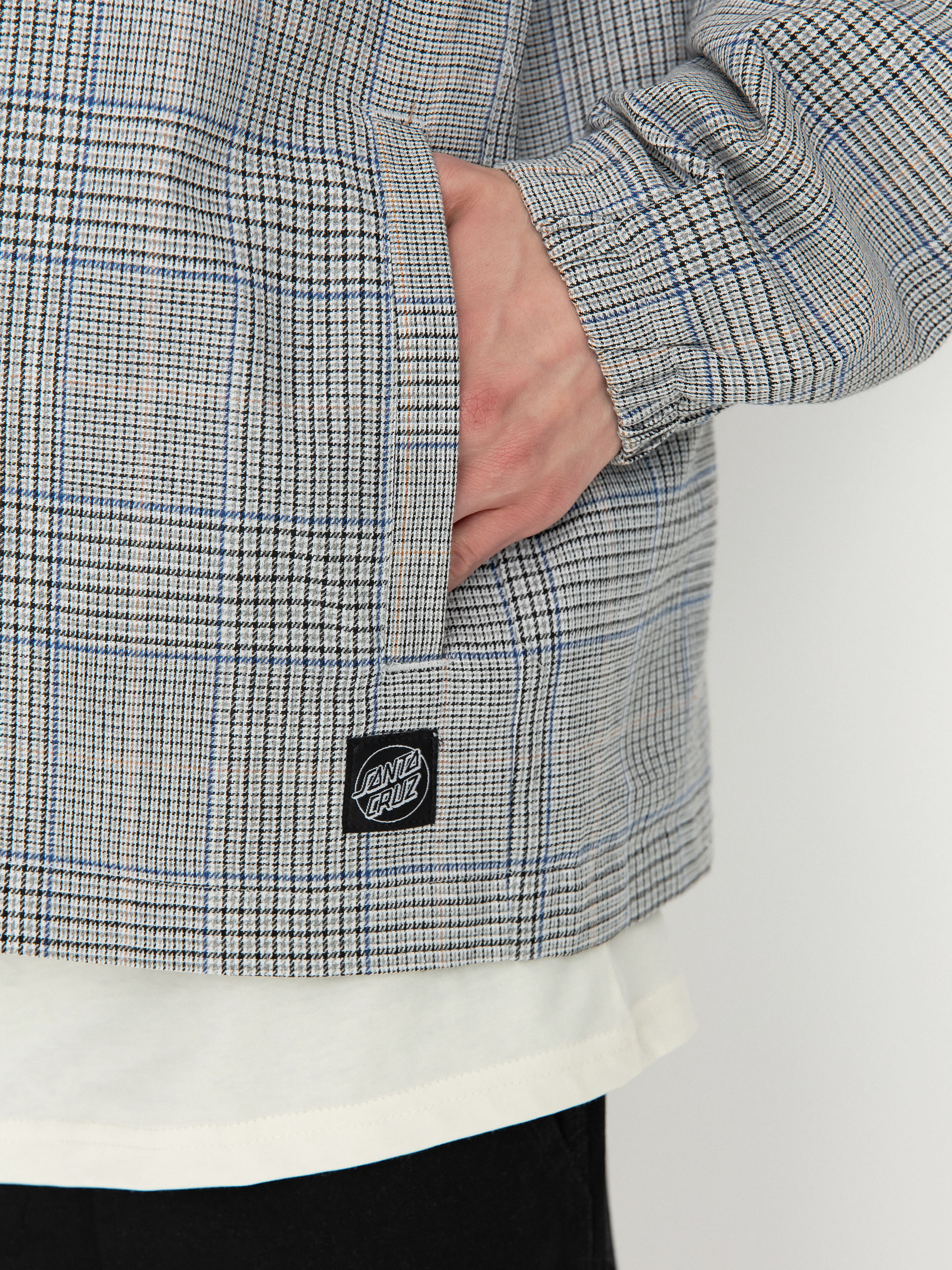 Santa Cruz Hideout Jacket (grey check)
