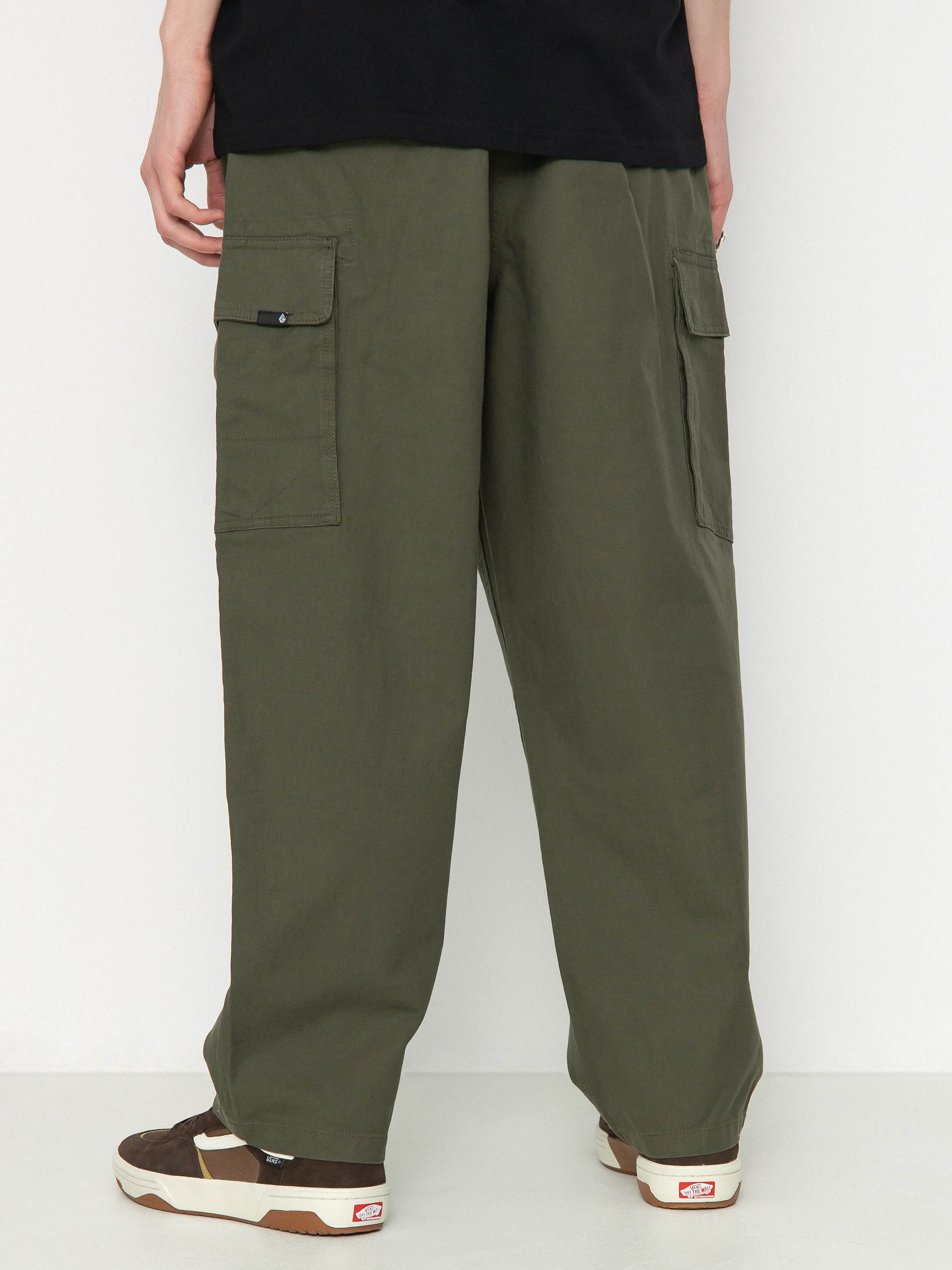 Volcom Billow Tapered Ew Cargo Pants (squadron green)