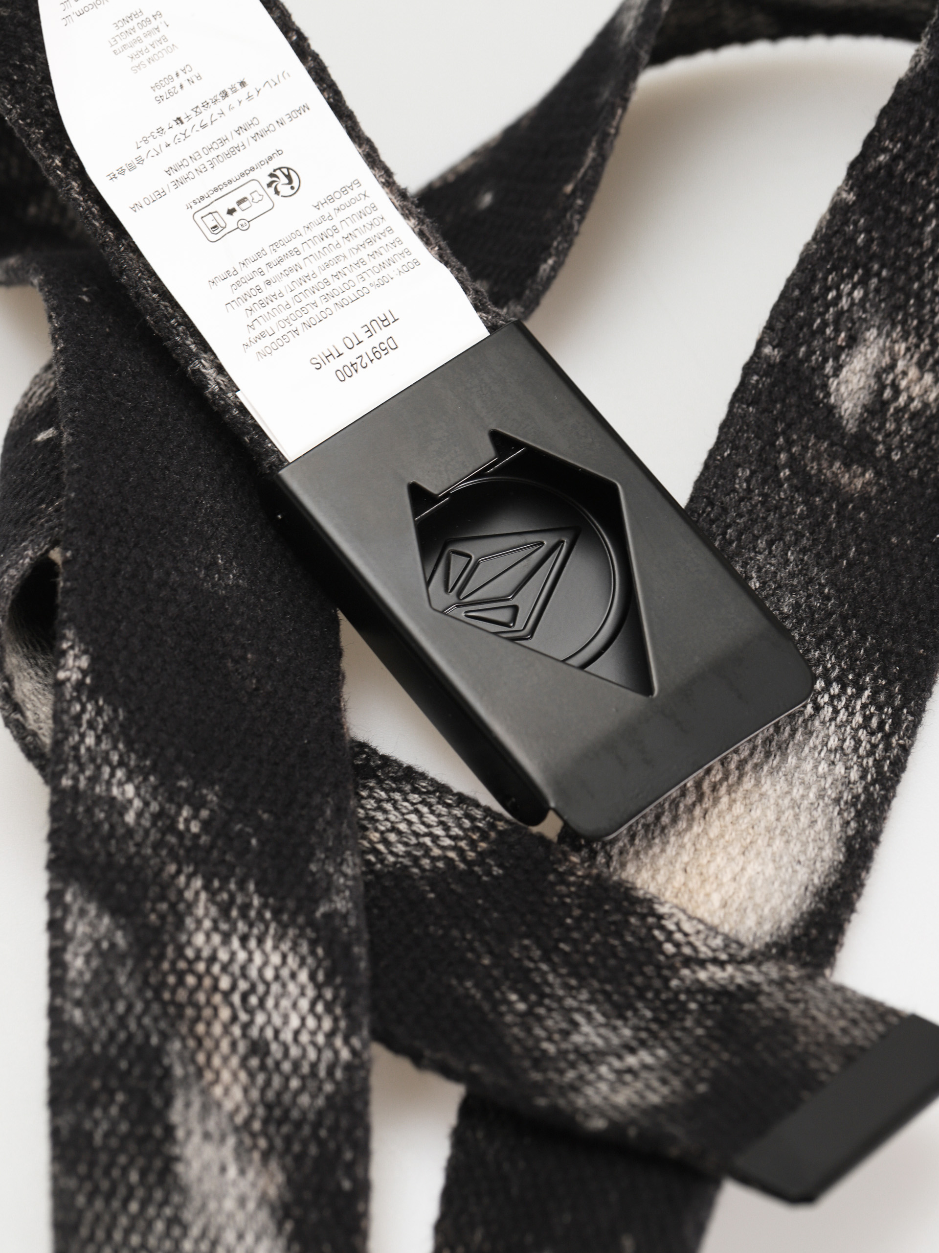 Volcom Asphalt Beach Belt (asphalt black)