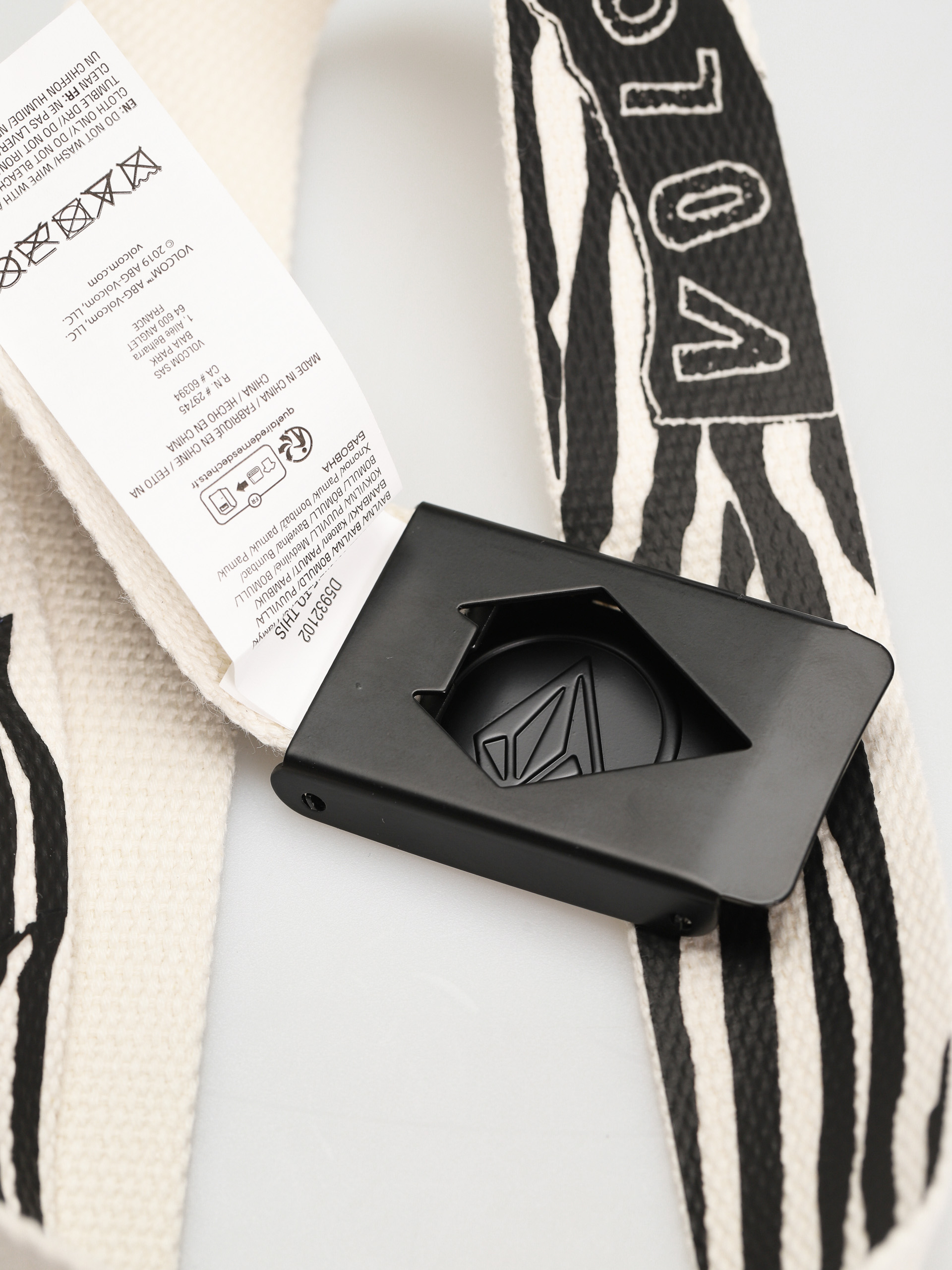 Volcom Circle Web Gürtel (off white)